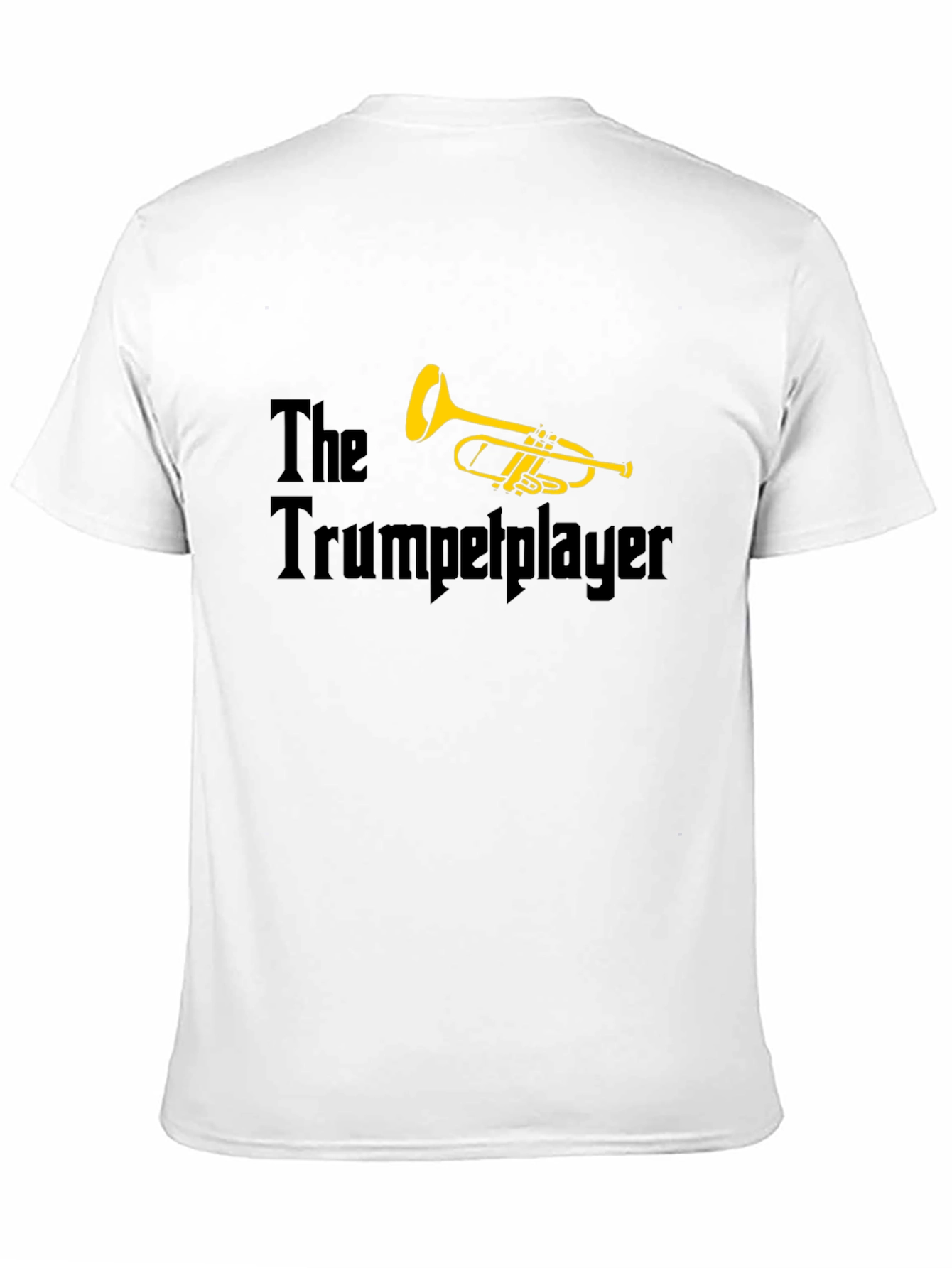The Trumpet Player Black T-Shirt