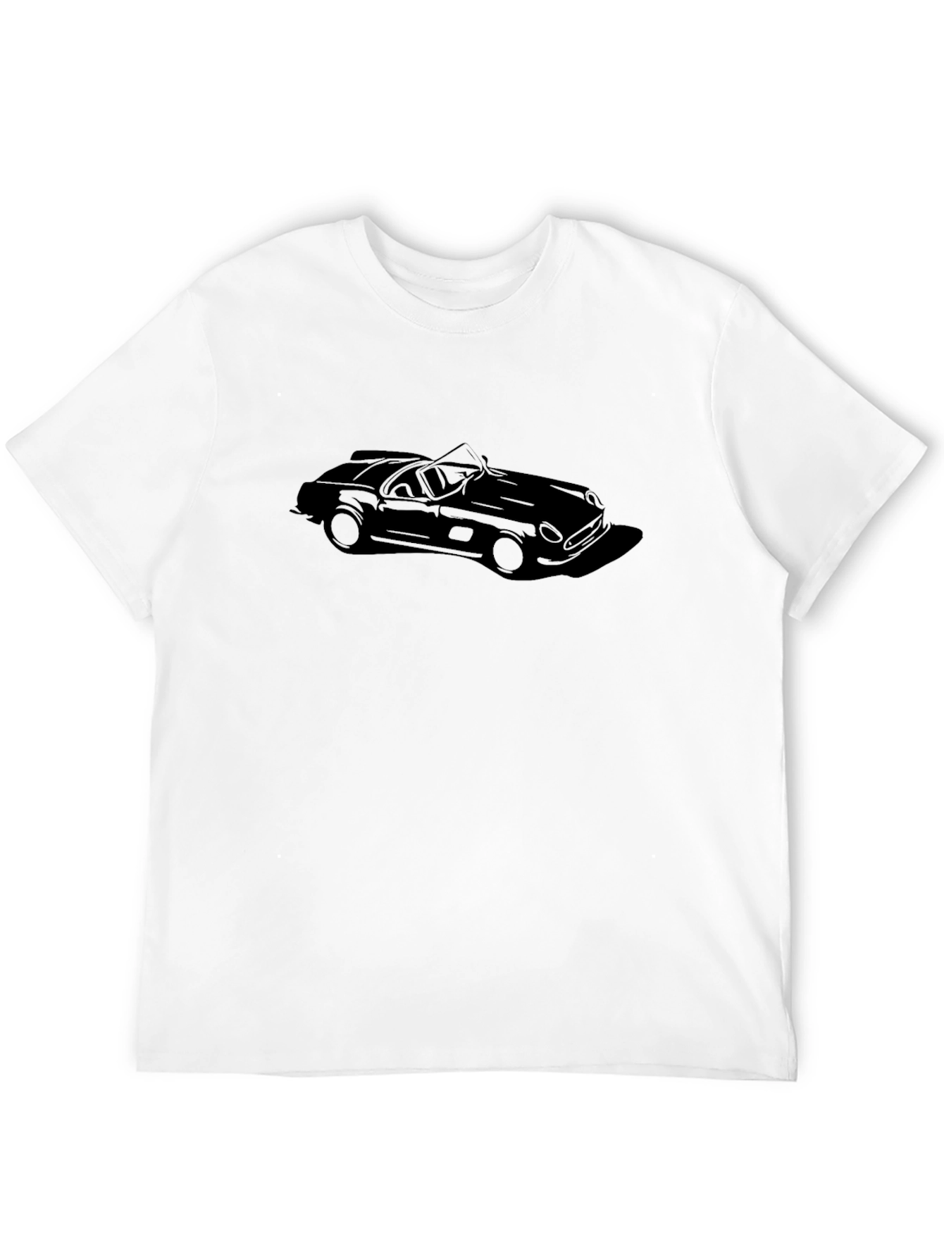 Classic Car Graphic Tee - Mens Black T-Shirt