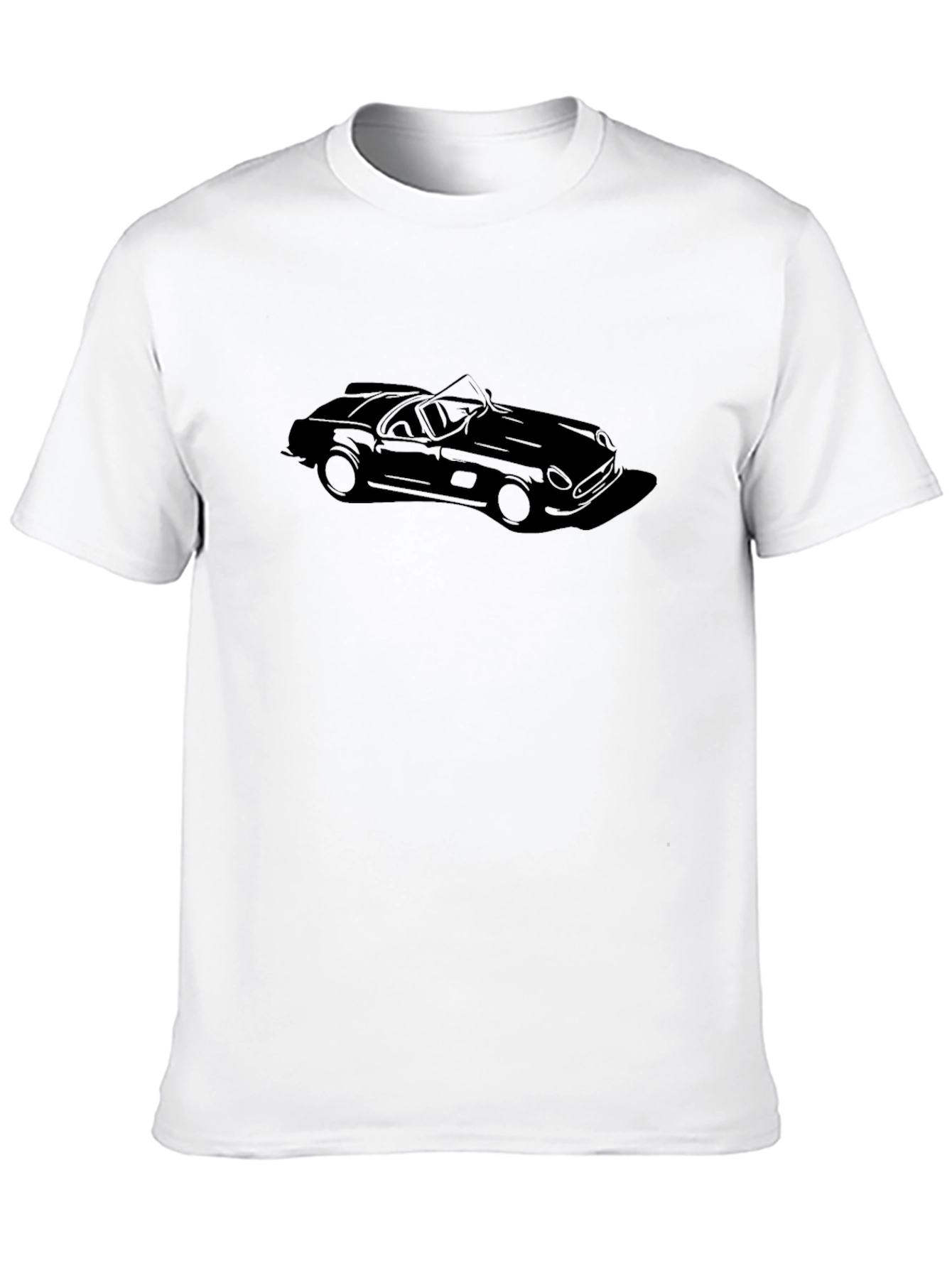 Classic Car Graphic Tee - Mens Black T-Shirt
