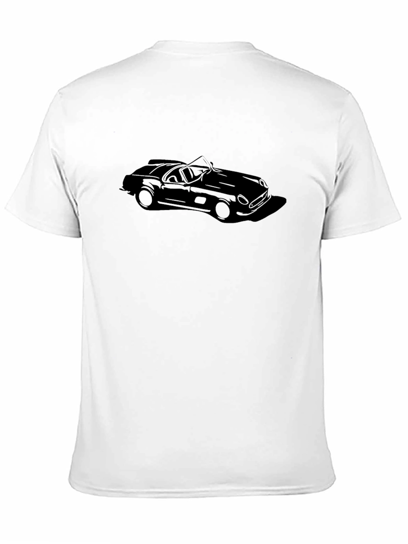 Classic Car Graphic Tee - Mens Black T-Shirt