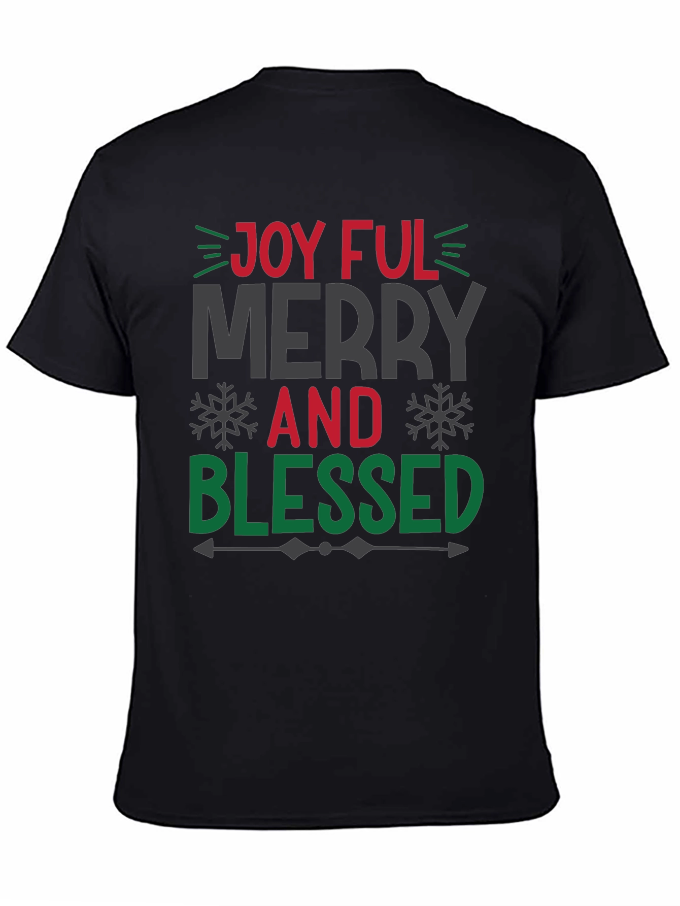 Joyful Merry & Blessed Holiday T-Shirt