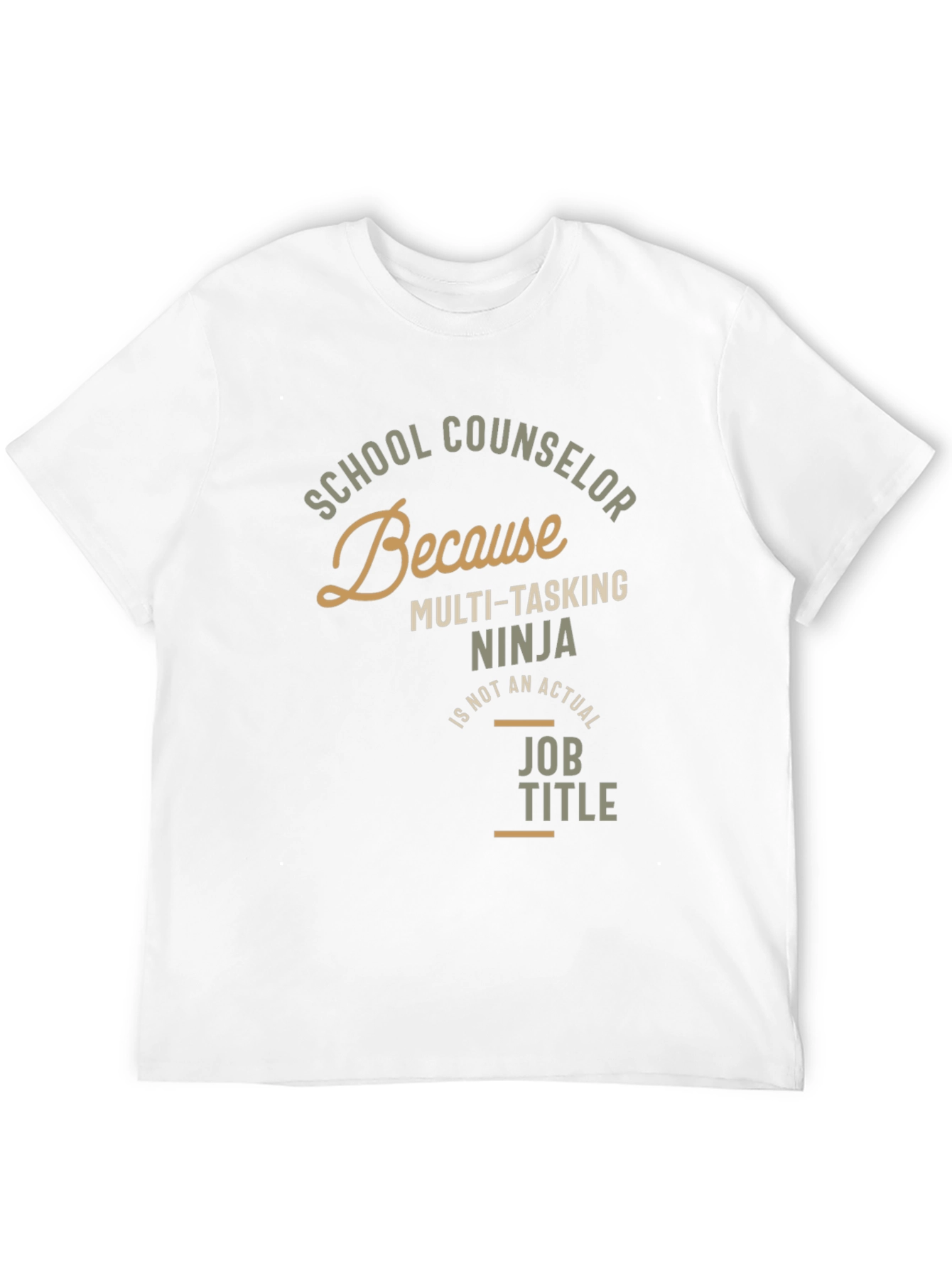 School Counselor Ninja T-Shirt