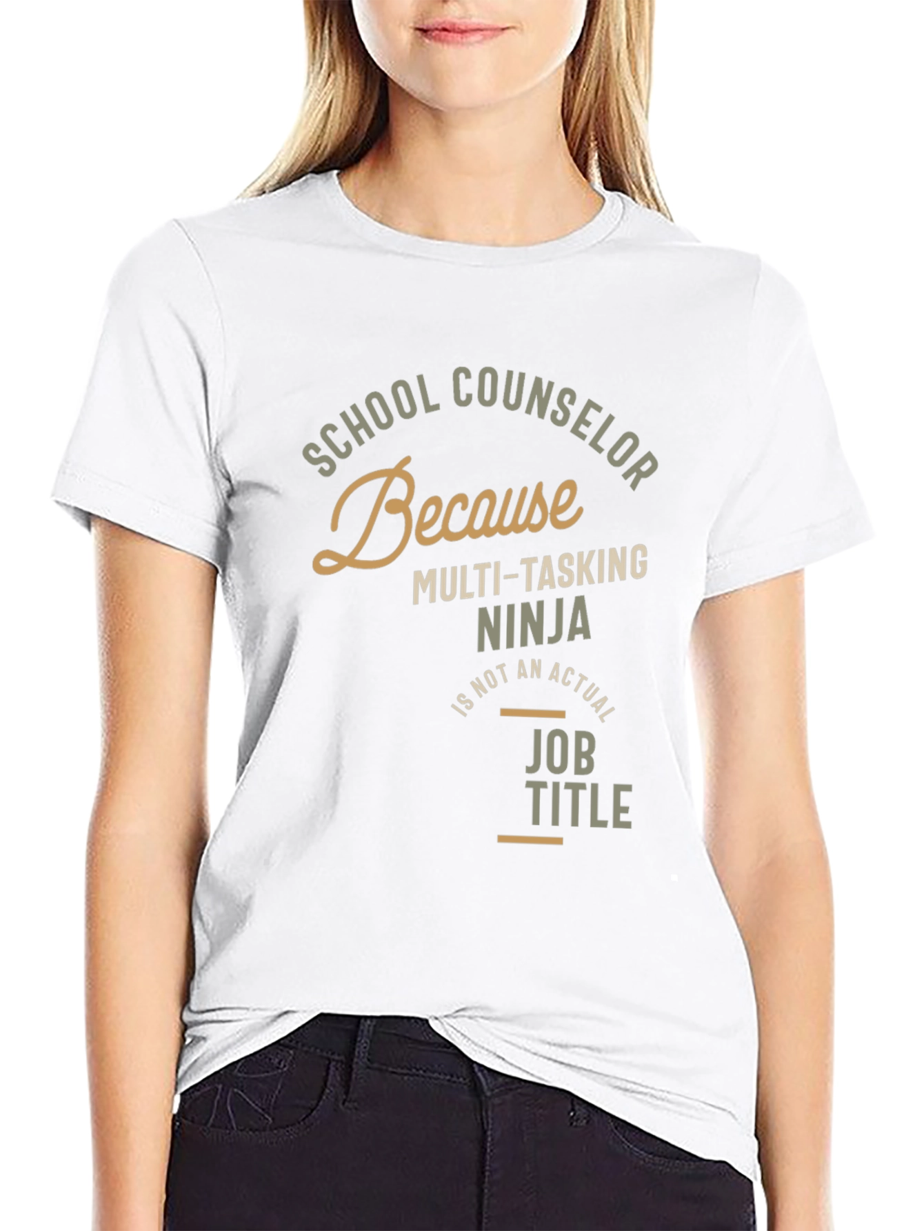 School Counselor Ninja T-Shirt