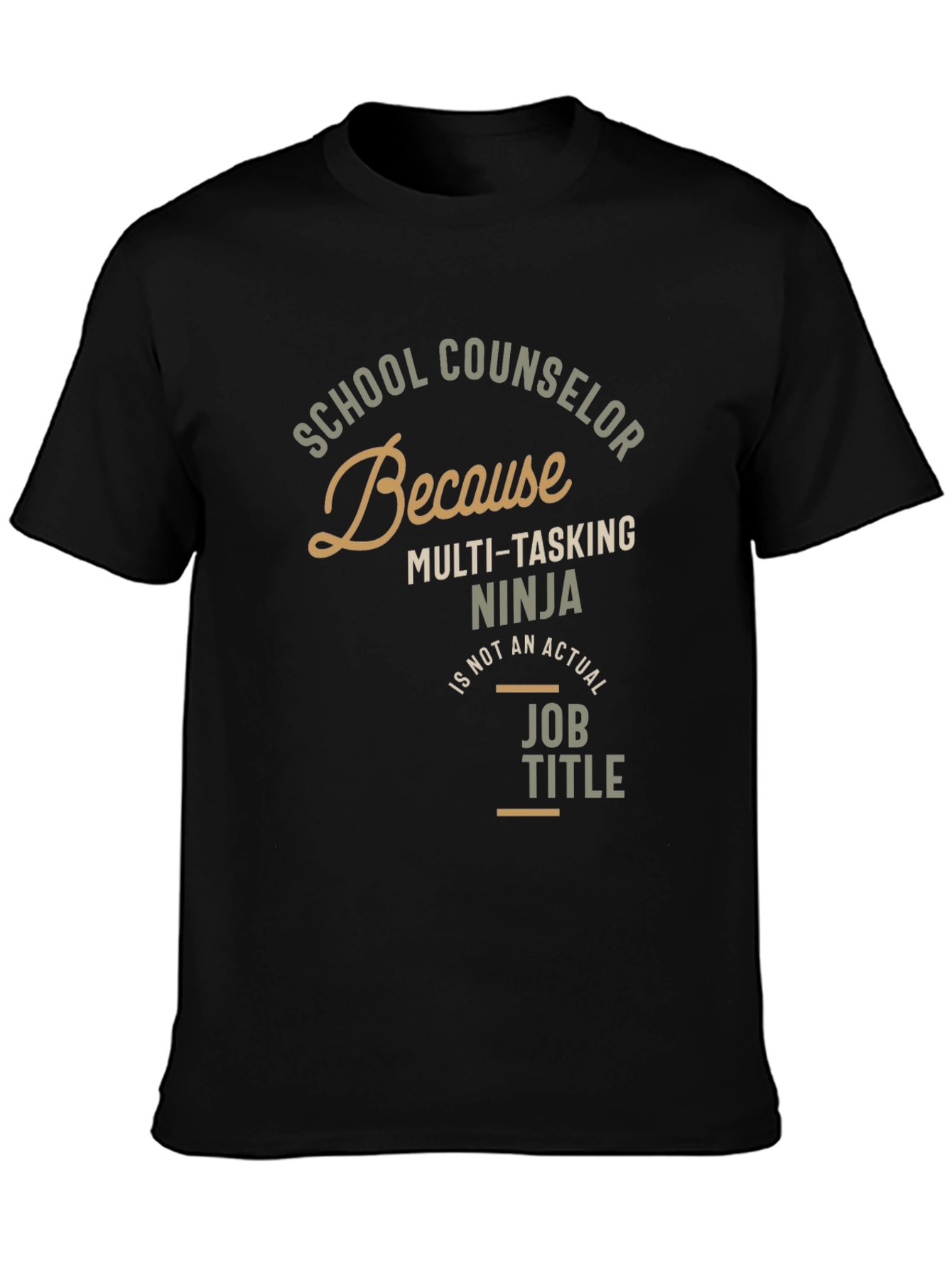 School Counselor Ninja T-Shirt