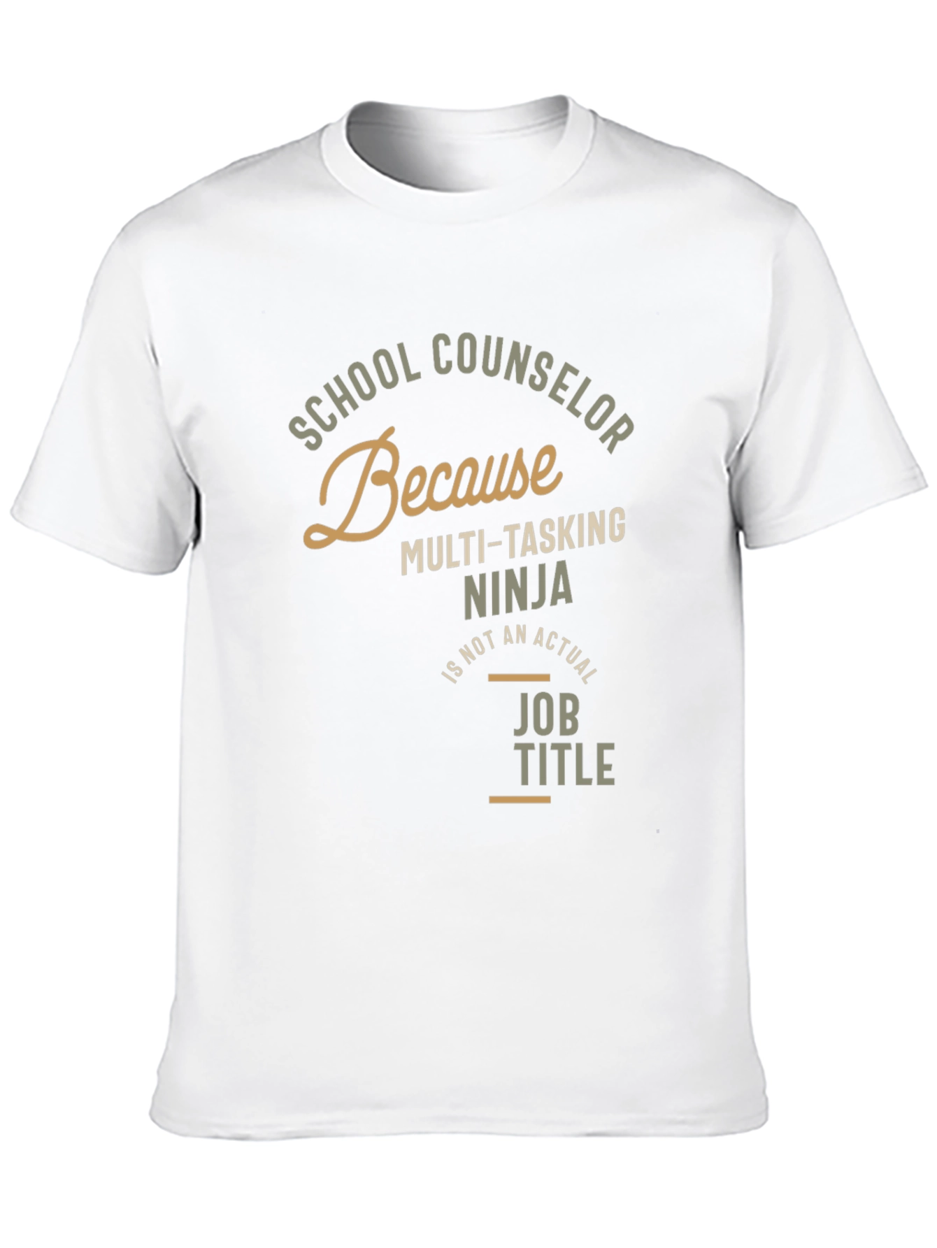 School Counselor Ninja T-Shirt