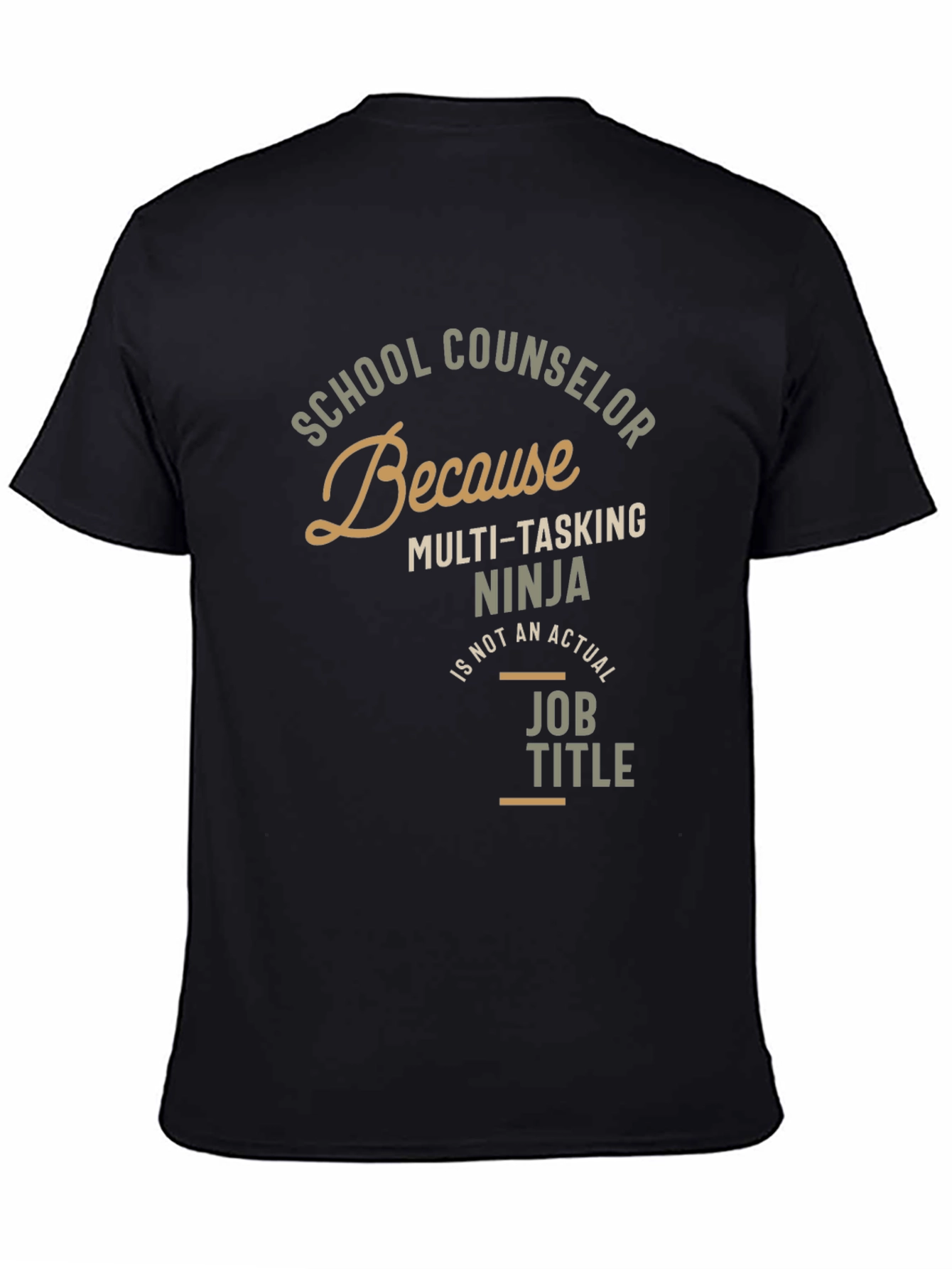 School Counselor Ninja T-Shirt