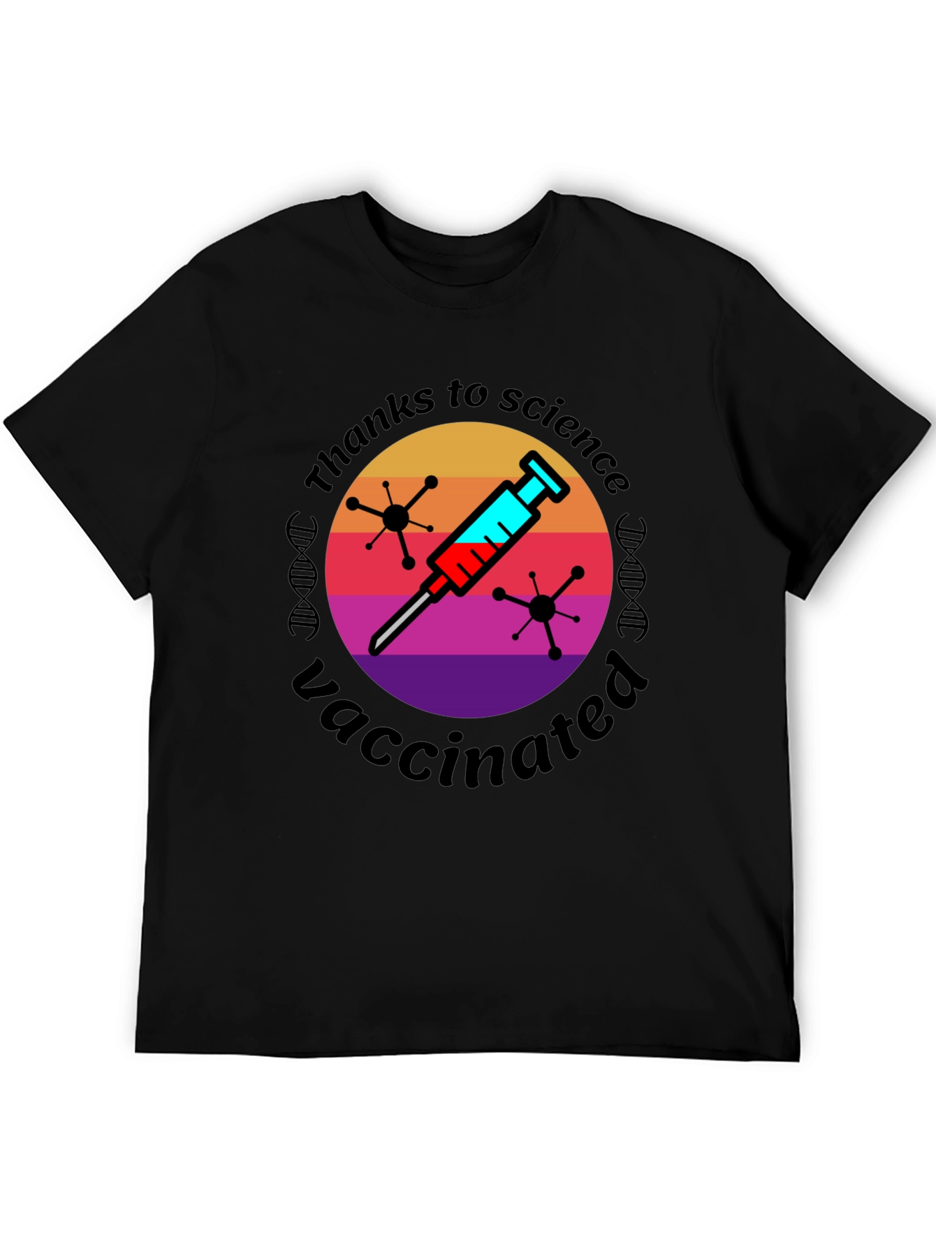 Thanks to Science Vaccinated Graphic Tee