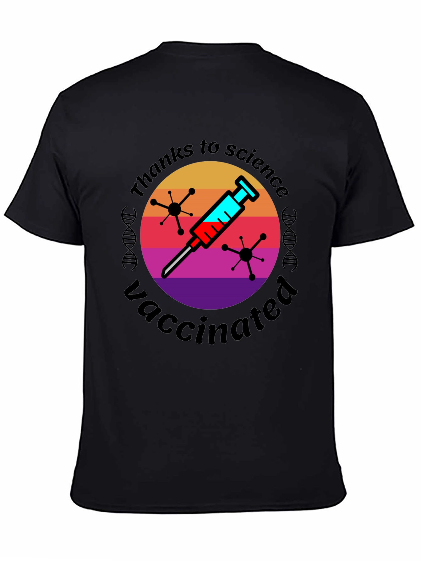 Thanks to Science Vaccinated Graphic Tee