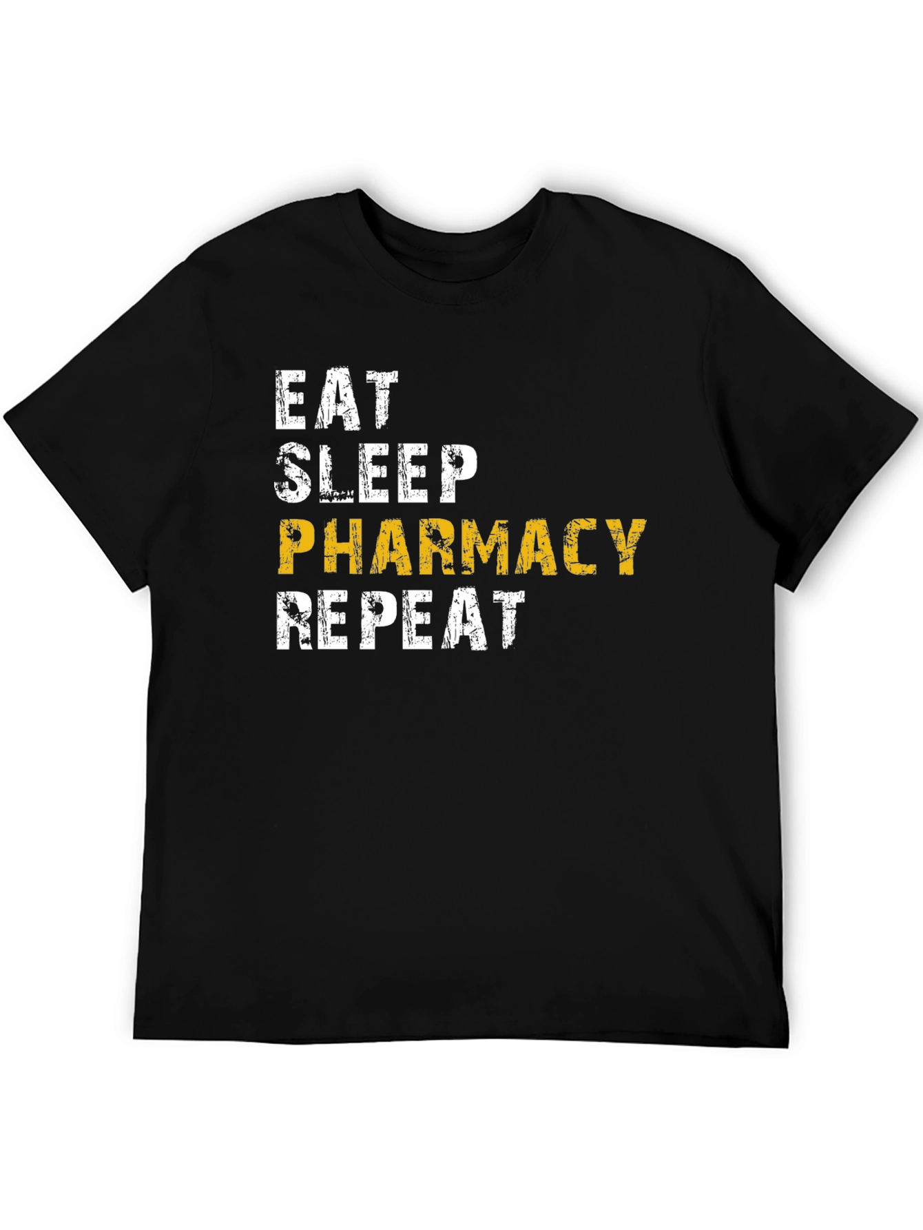 Eat Sleep Pharmacy Repeat Graphic Tee