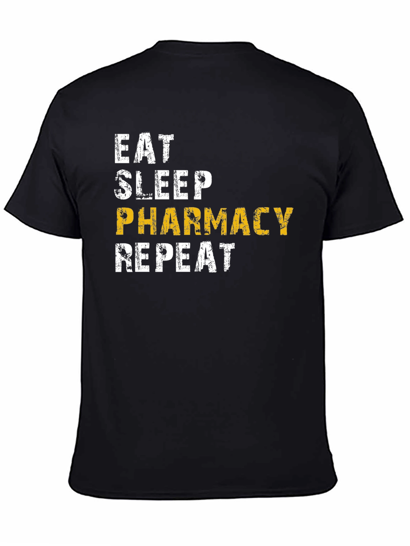 Eat Sleep Pharmacy Repeat Graphic Tee