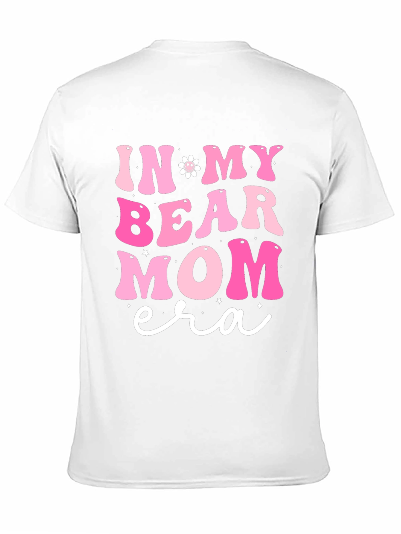 In My Bear Mom Era Black Graphic Tee
