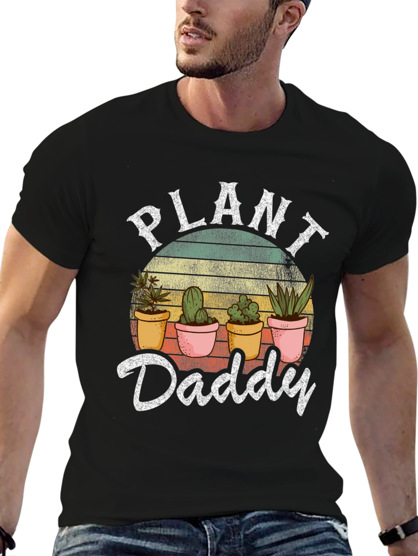 Plant Daddy T-Shirt - Succulent Lover Tee