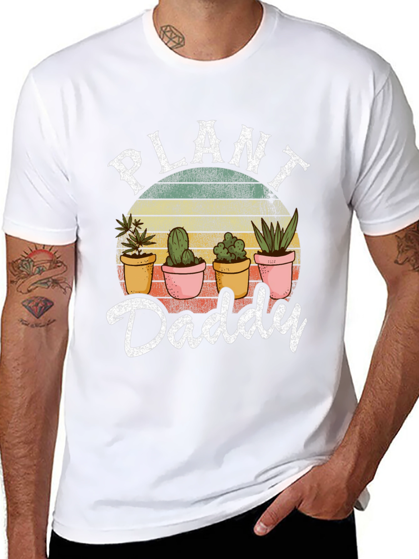 Plant Daddy T-Shirt - Succulent Lover Tee