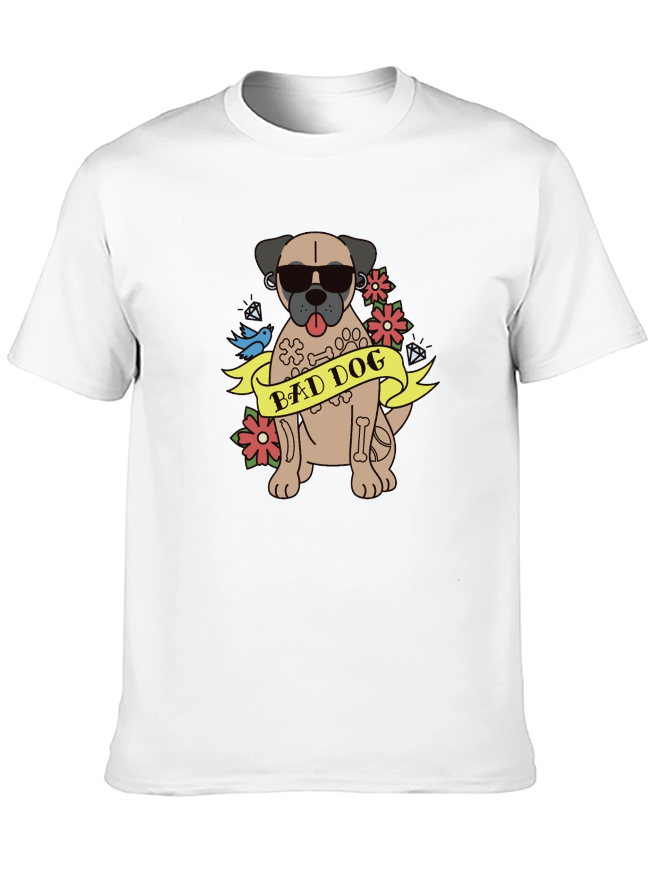 Bad Dog Graphic T-Shirt