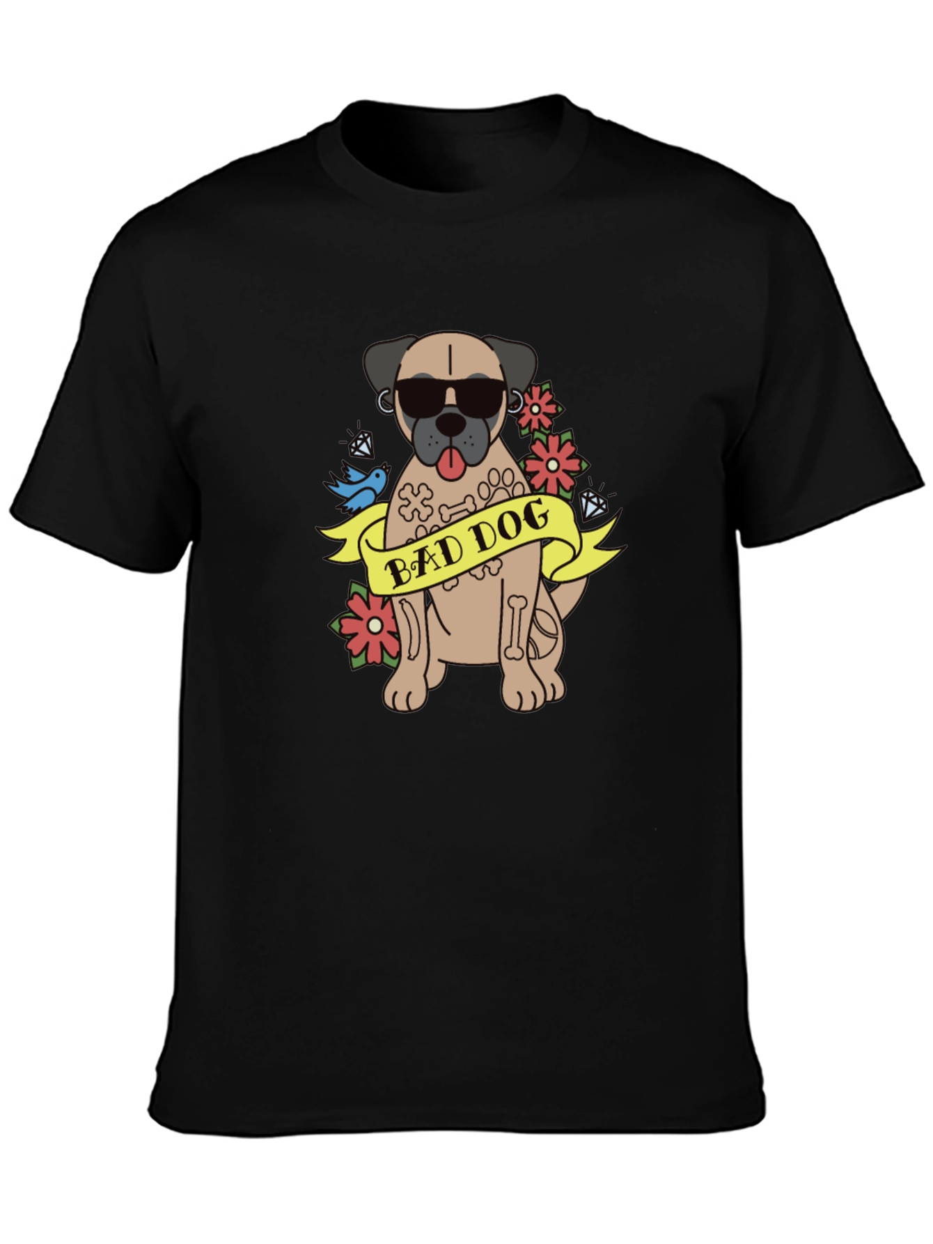 Bad Dog Graphic T-Shirt