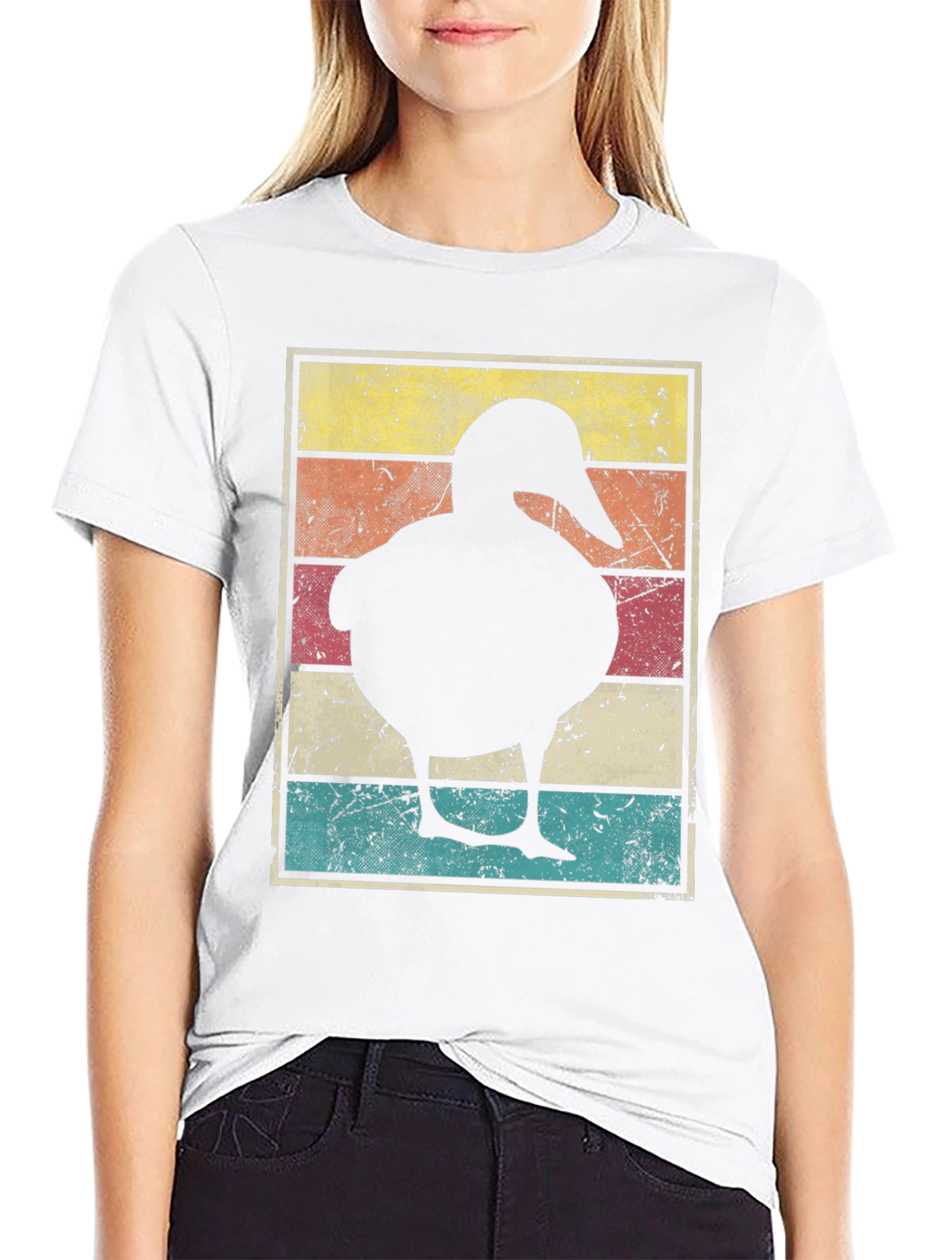 Retro Duck Graphic Tee