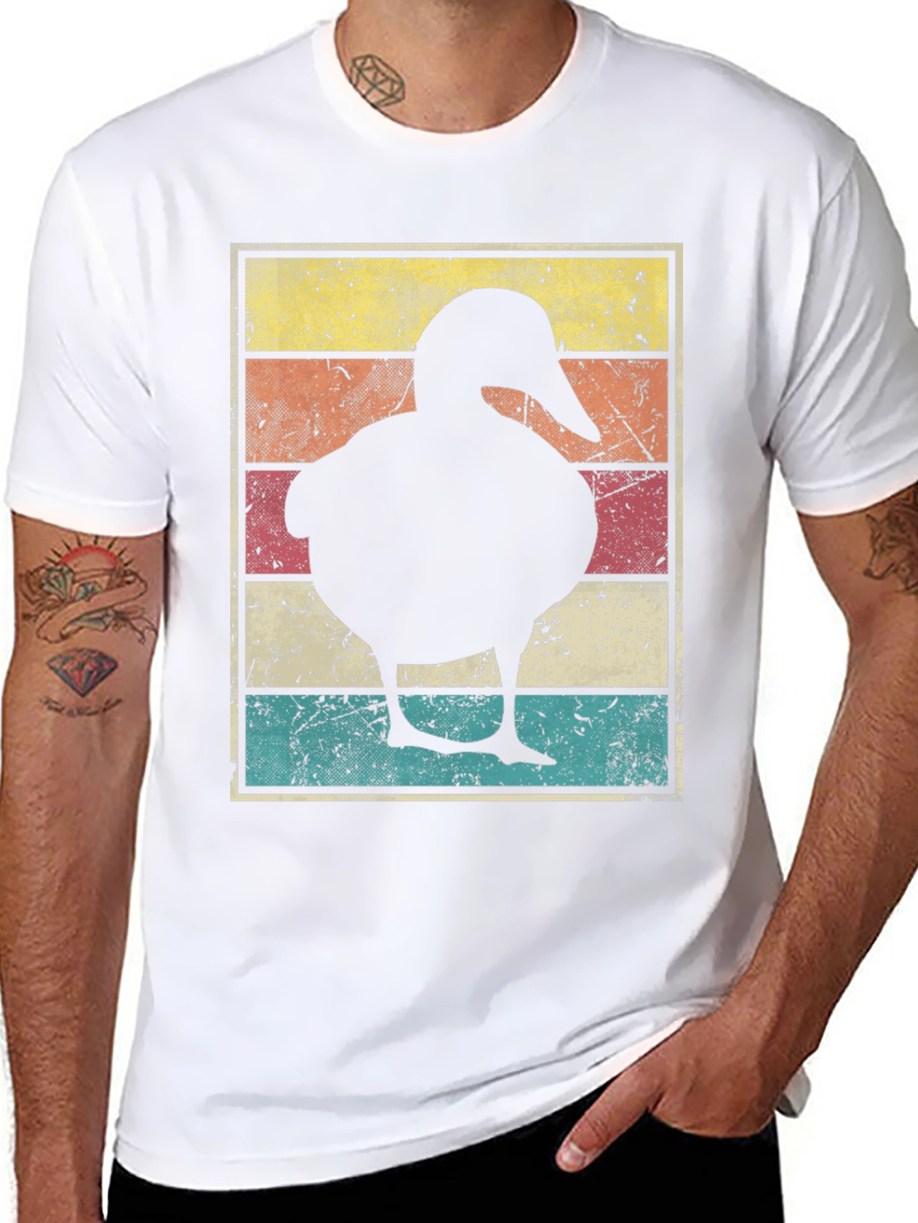 Retro Duck Graphic Tee