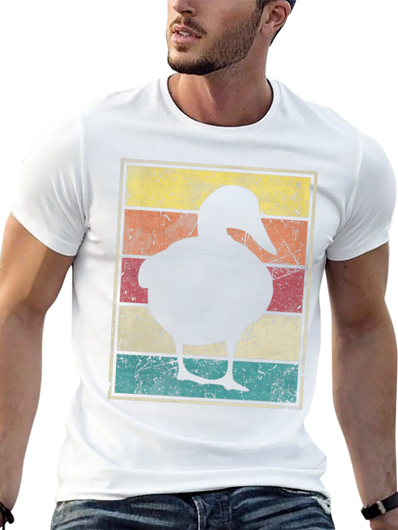 Retro Duck Graphic Tee
