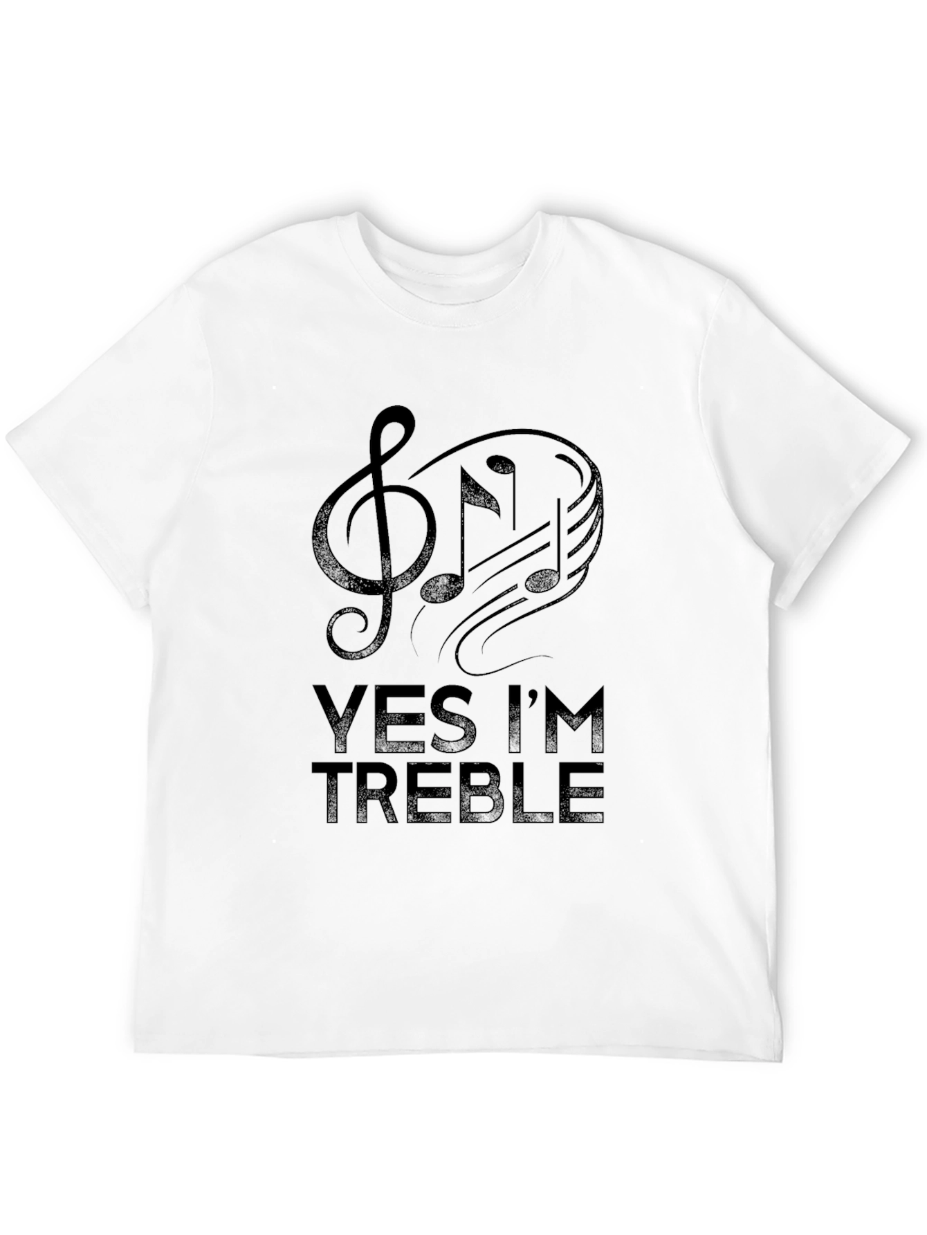 Yes Im Treble Mens Graphic T-Shirt