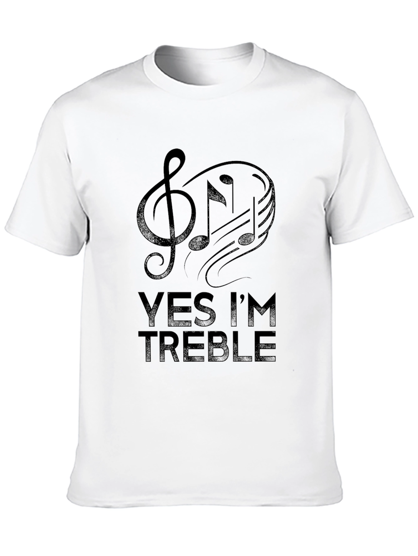 Yes Im Treble Mens Graphic T-Shirt