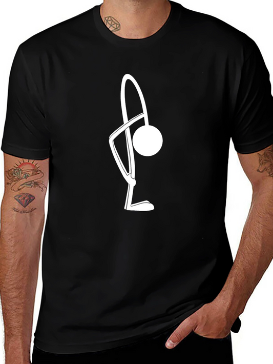 Abstract Graphic Tee - Modern Art Shirt