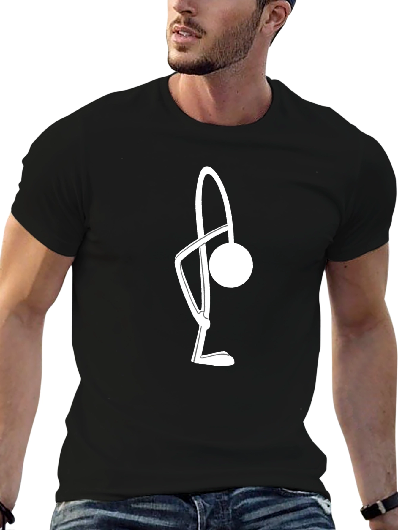 Abstract Graphic Tee - Modern Art Shirt