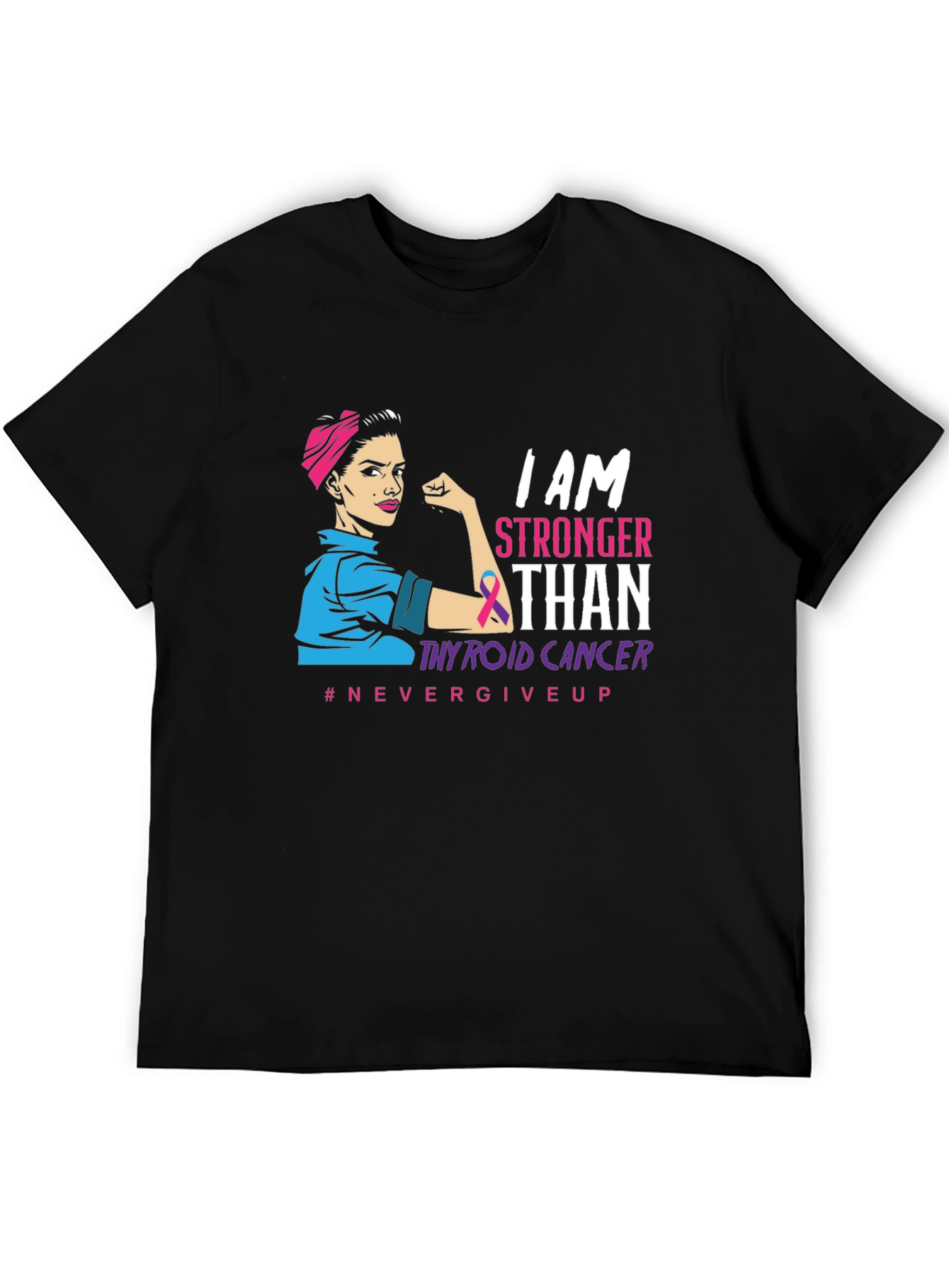 Stronger Than Thyroid Cancer T-Shirt