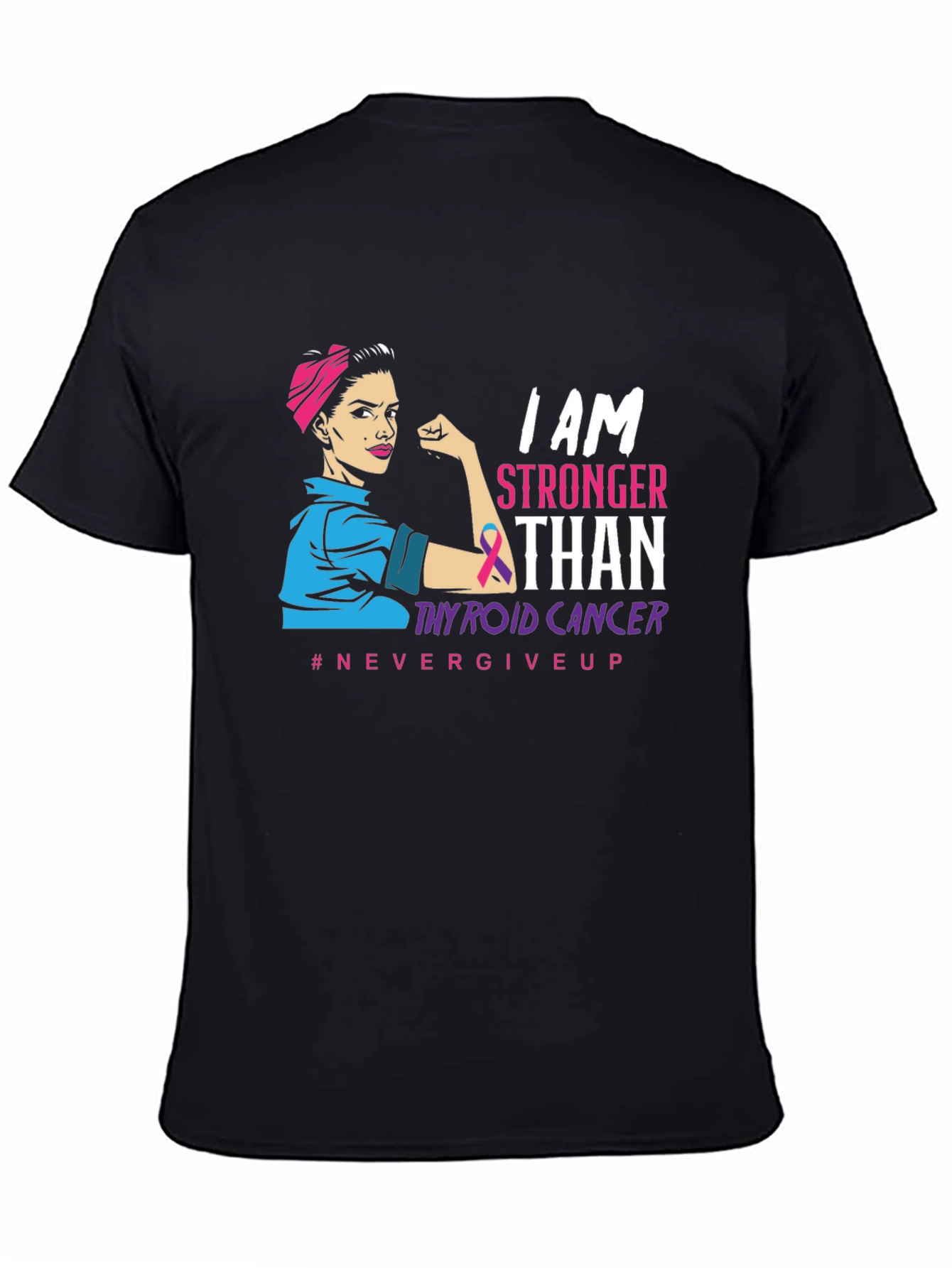 Stronger Than Thyroid Cancer T-Shirt