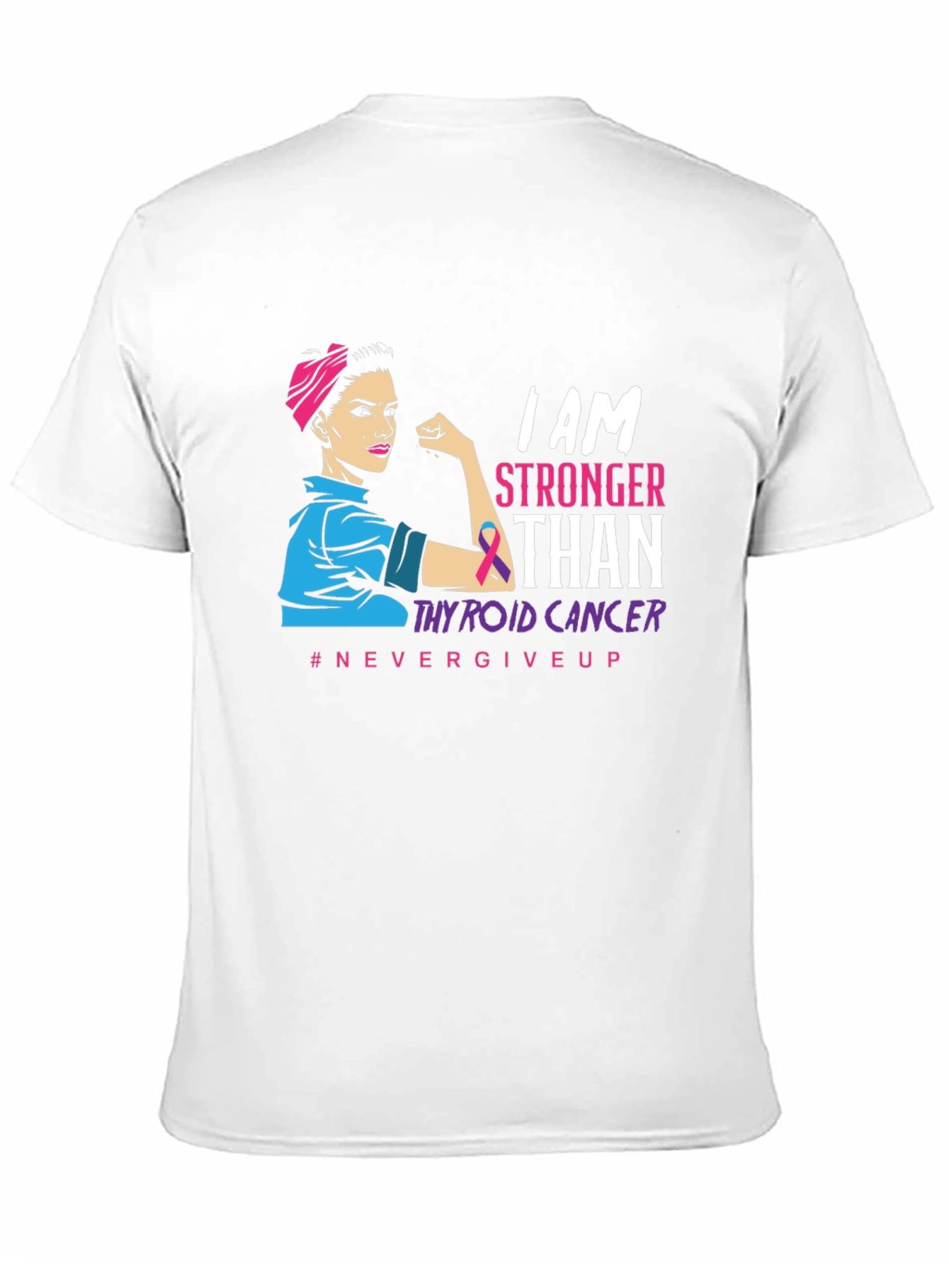 Stronger Than Thyroid Cancer T-Shirt