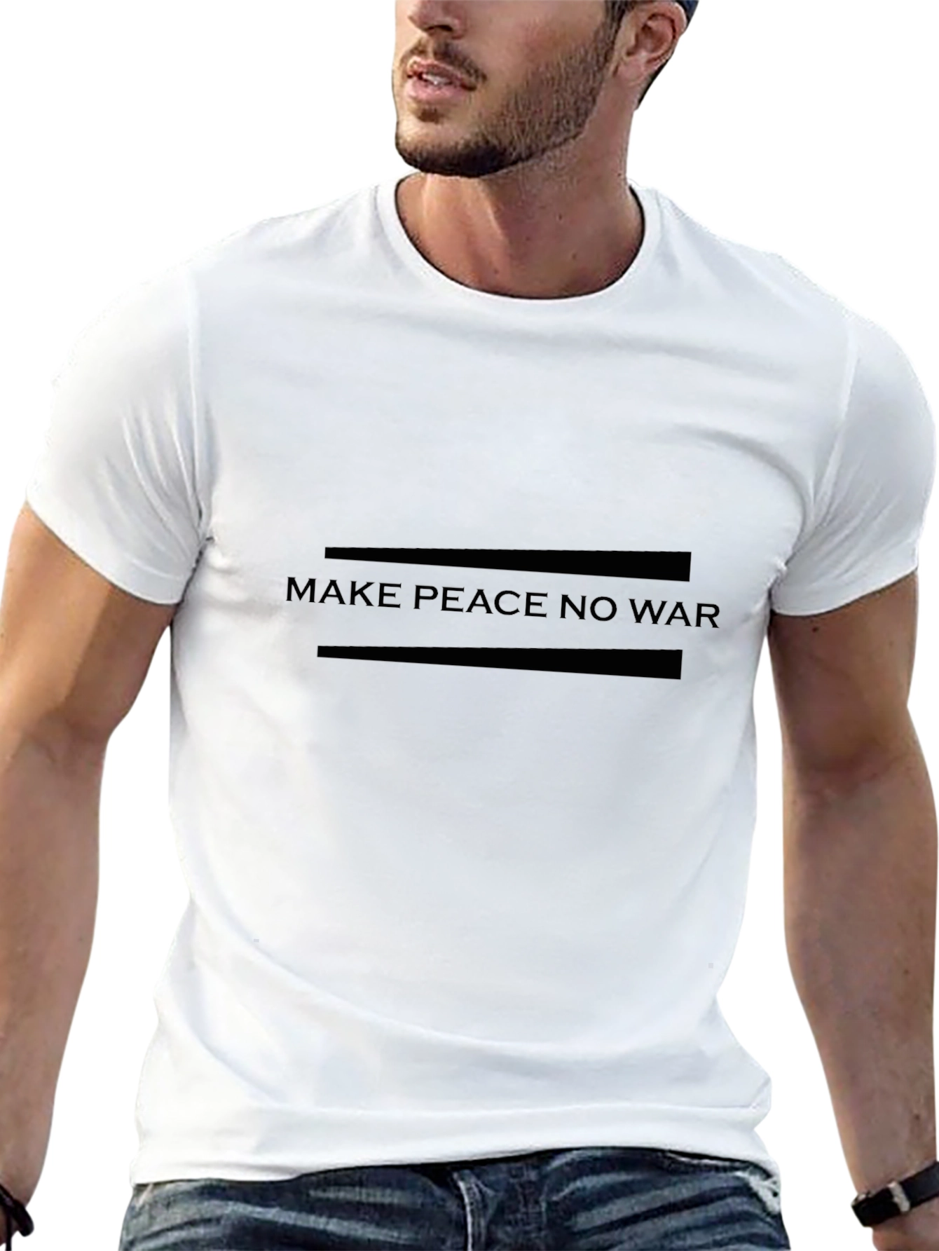 Peace Now Graphic Tee - Soft Cotton Blend