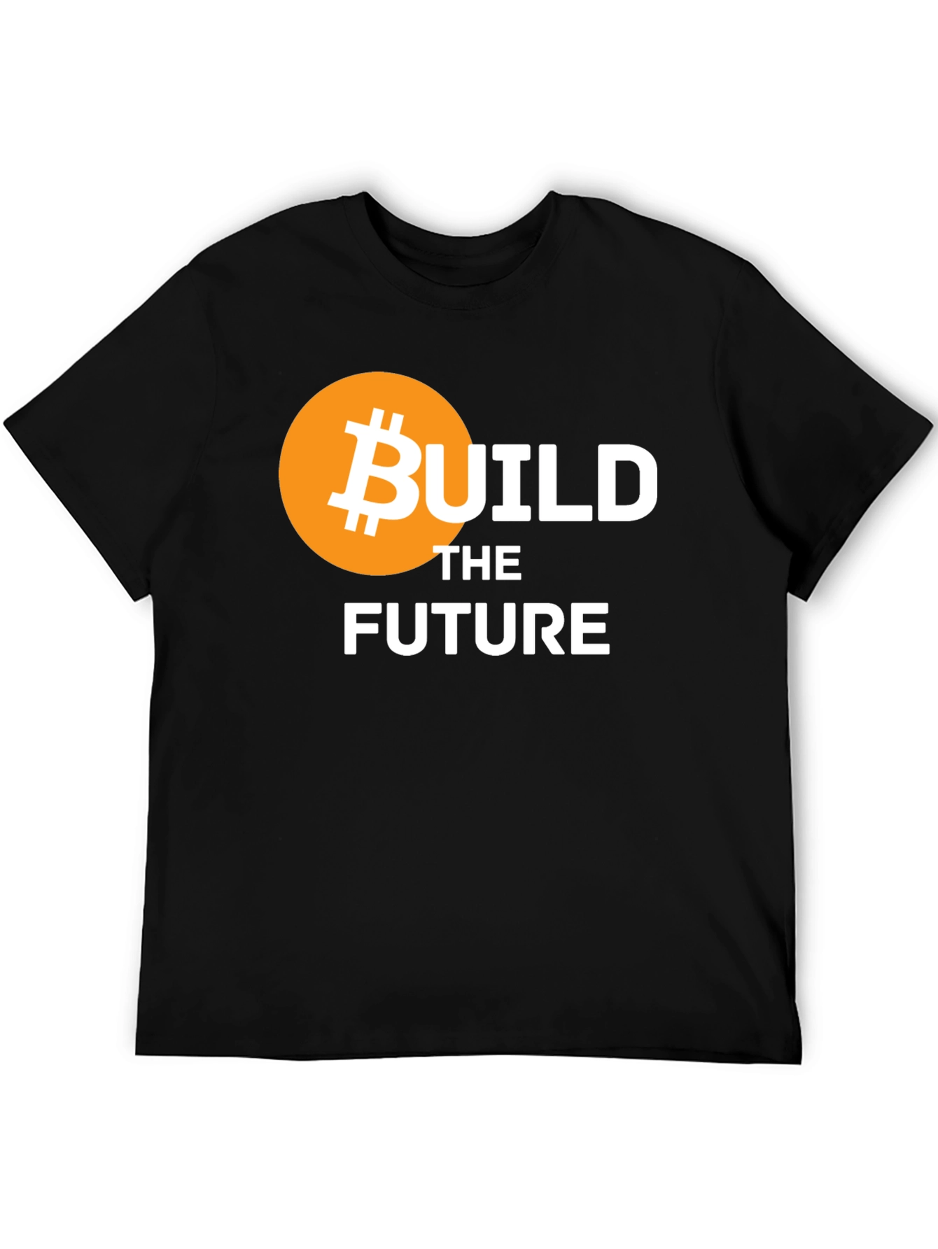 Bitcoin Build the Future Black T-Shirt