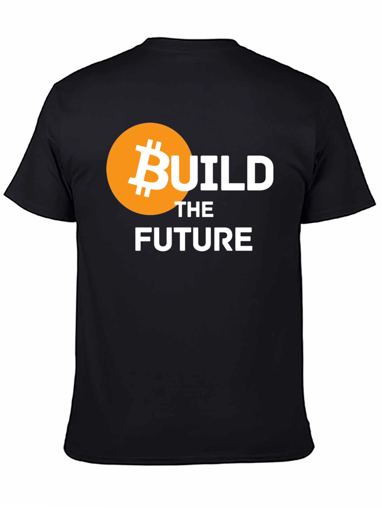 Bitcoin Build the Future Black T-Shirt