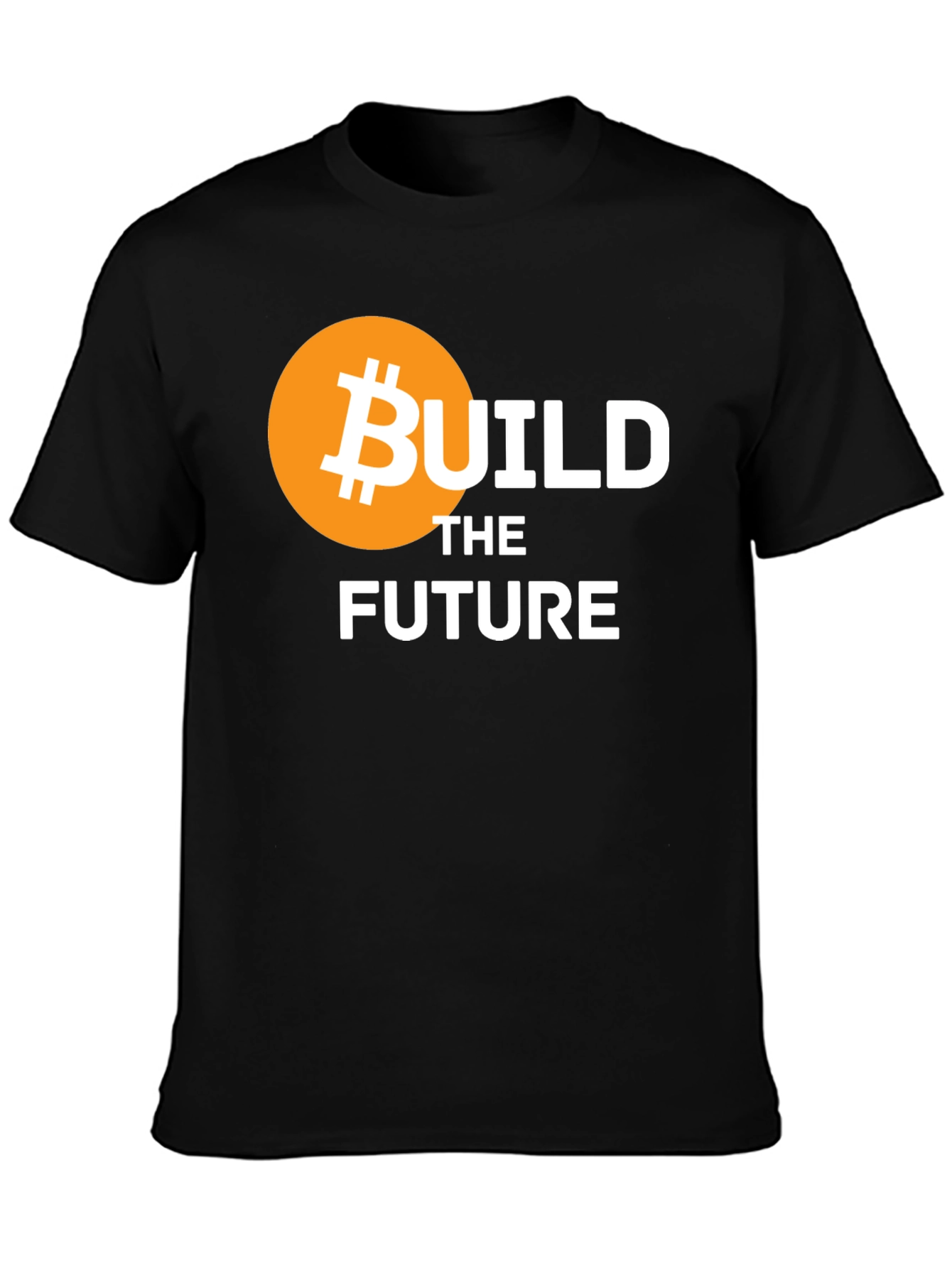 Bitcoin Build the Future Black T-Shirt