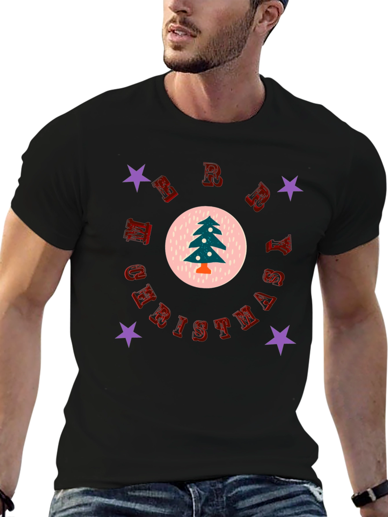 Merry Christmas Graphic Tee