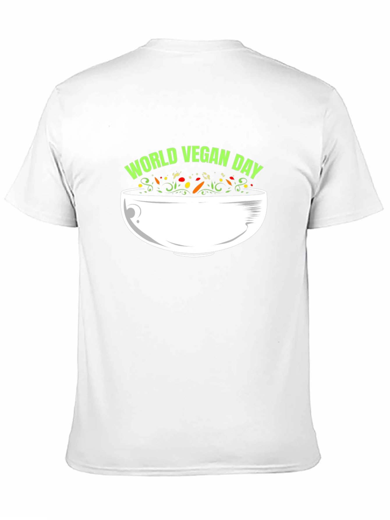 World Vegan Day Black T-Shirt