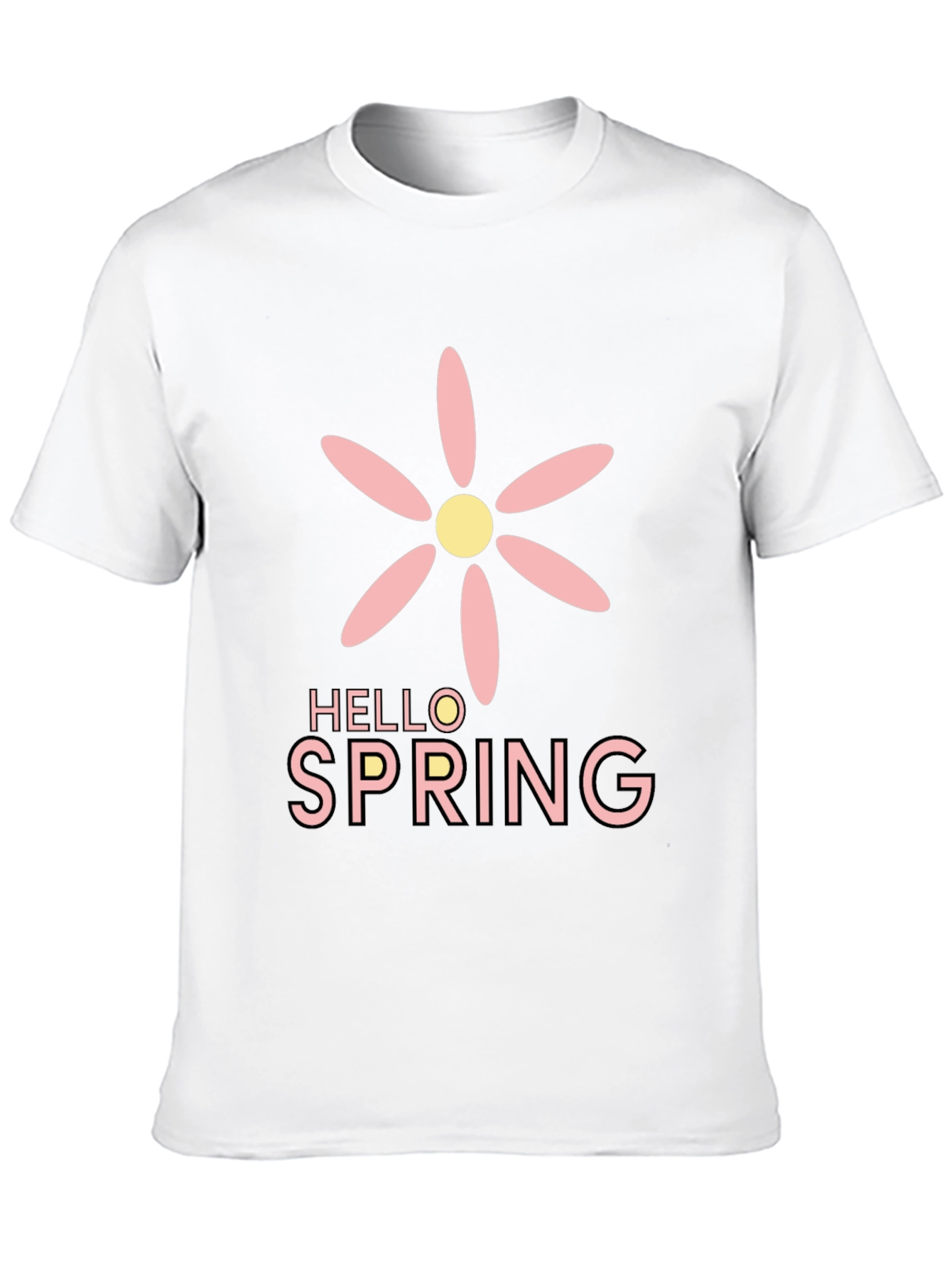 Hello Spring Graphic T-Shirt
