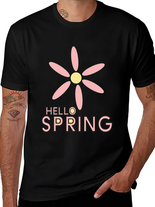 Hello Spring Graphic T-Shirt