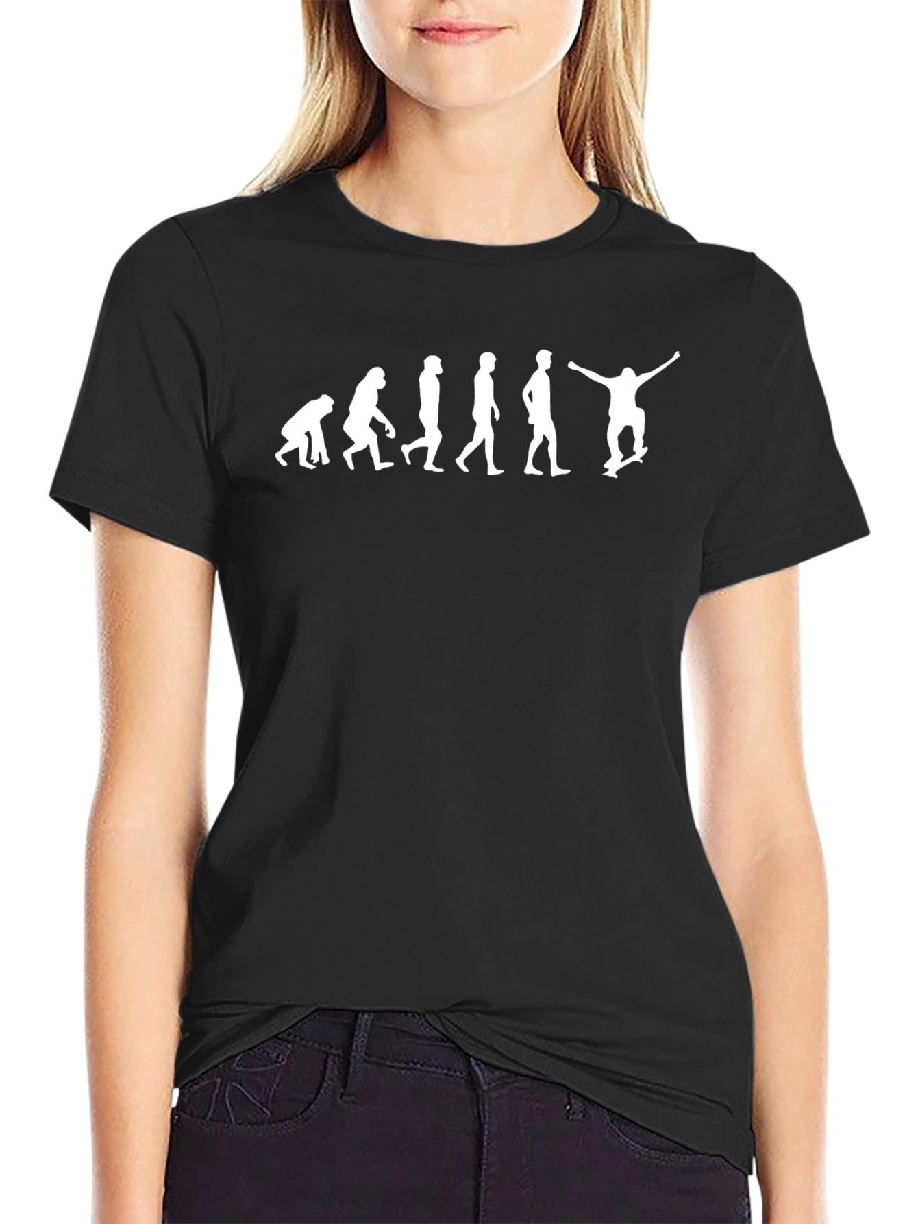 Evolution Skateboarder Graphic T-Shirt