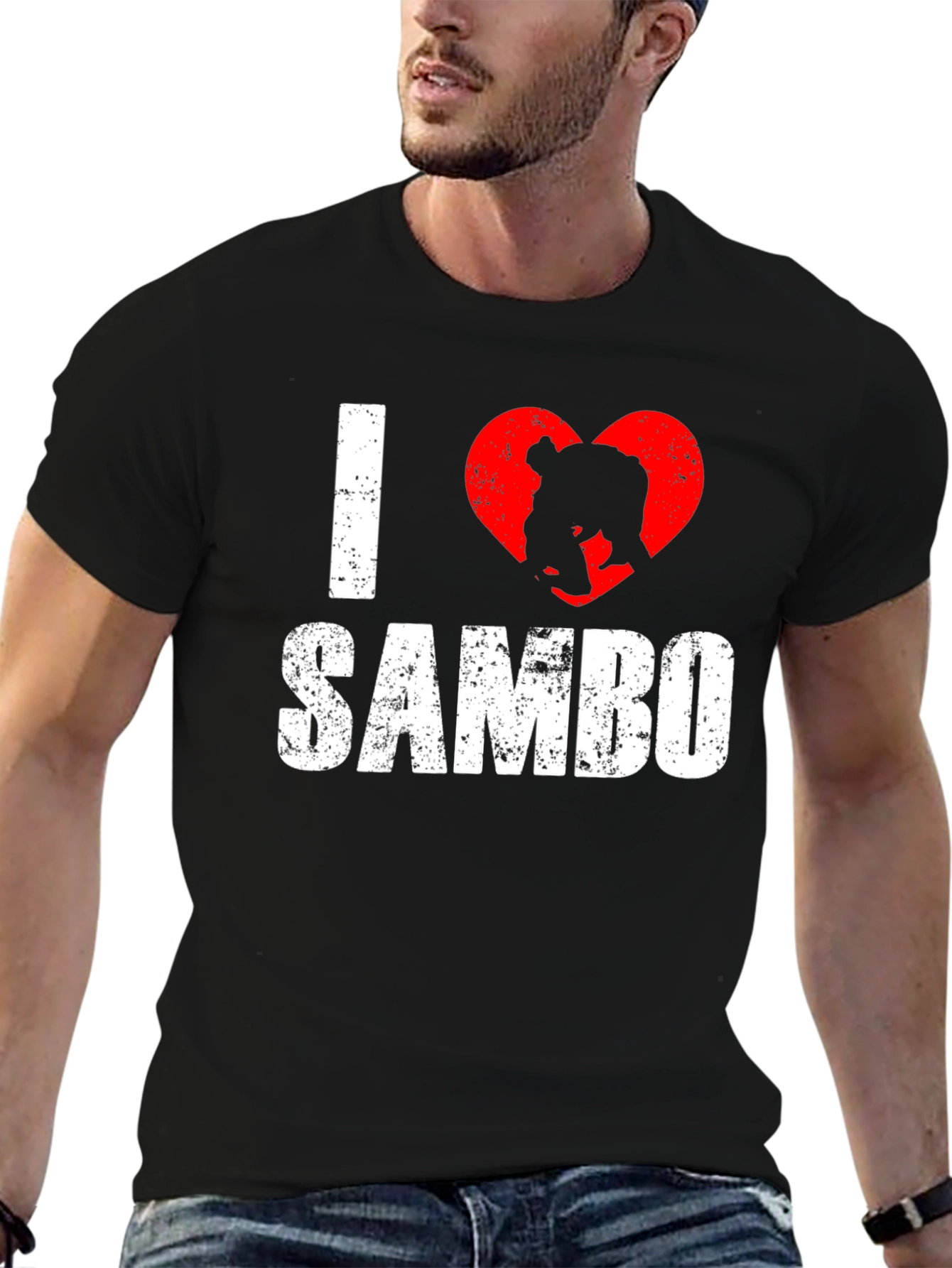I Love Sambo Graphic T-Shirt