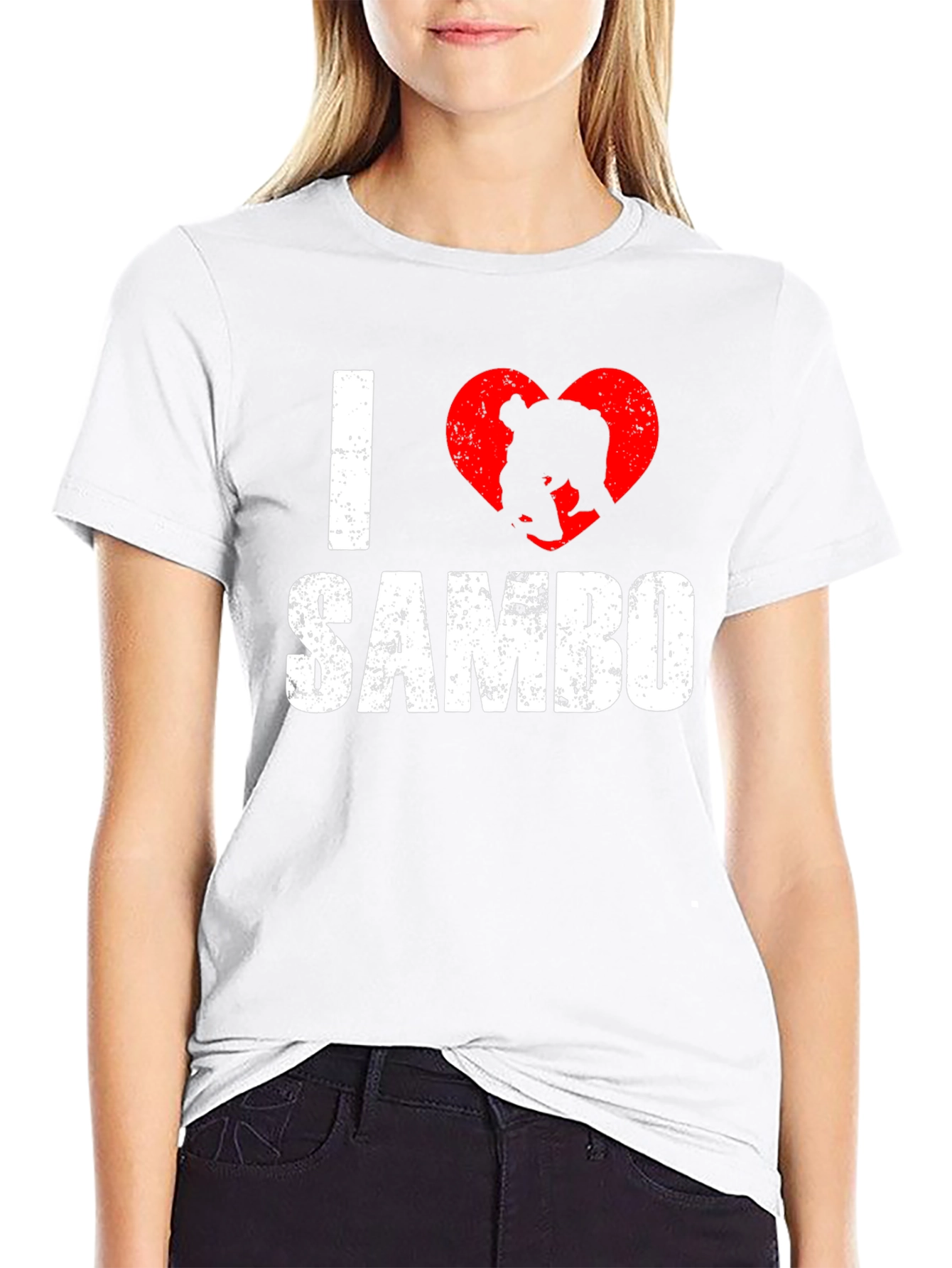 I Love Sambo Graphic T-Shirt