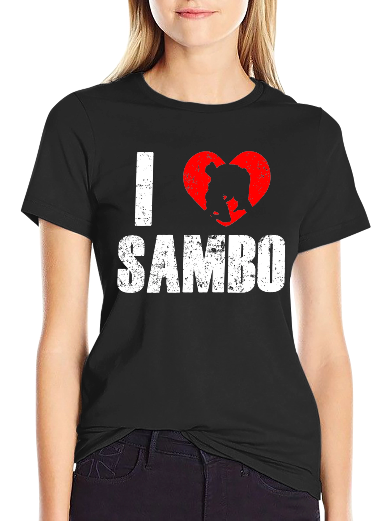 I Love Sambo Graphic T-Shirt