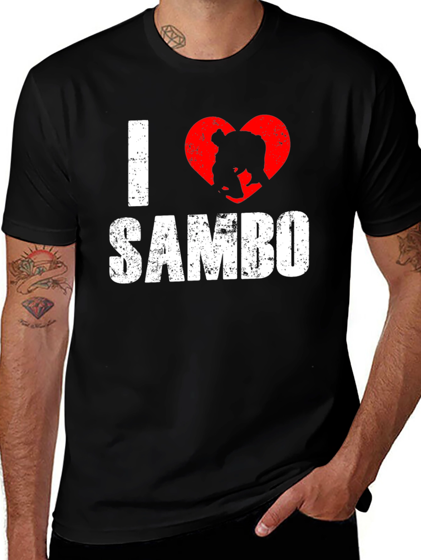 I Love Sambo Graphic T-Shirt