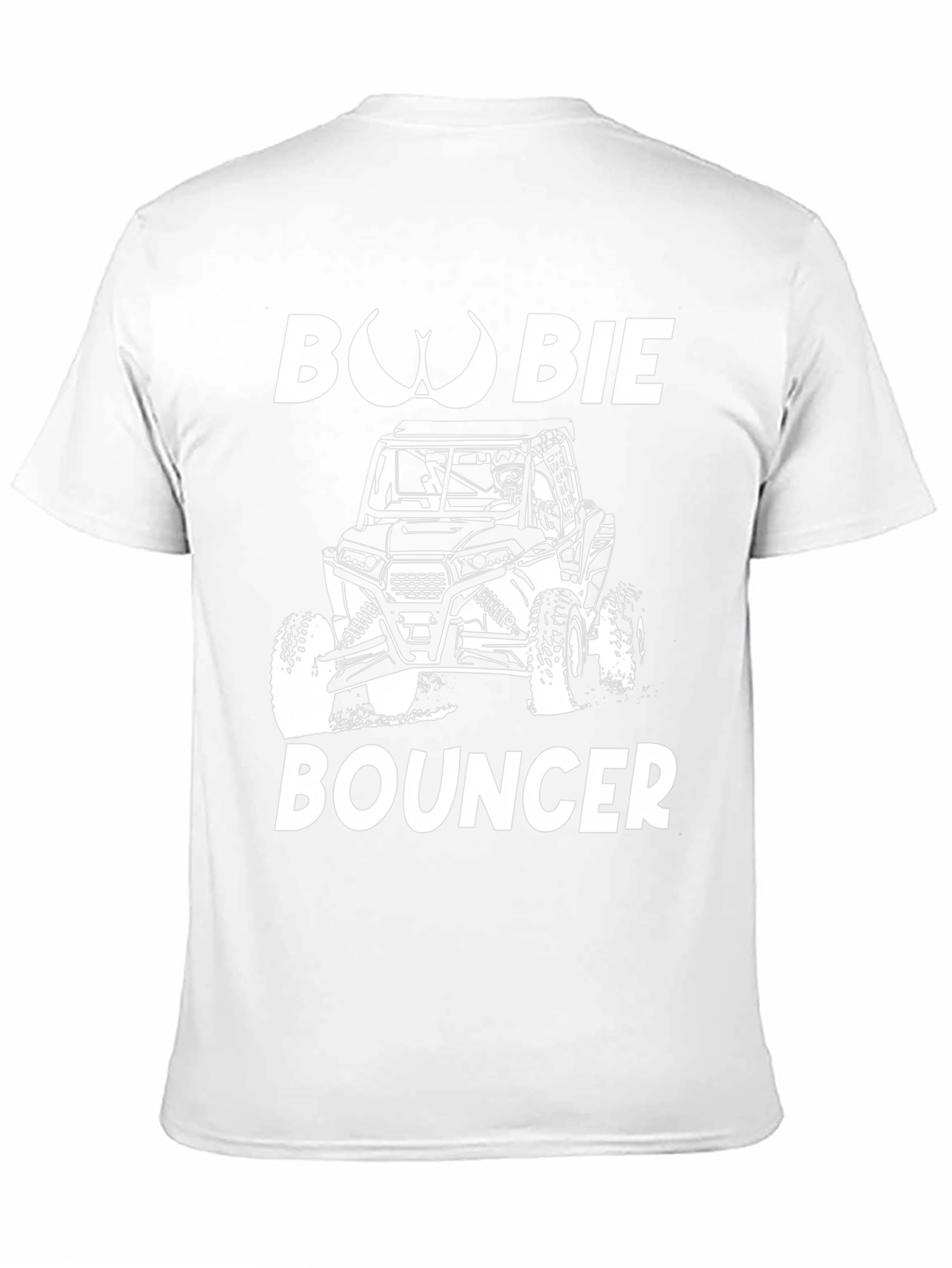 Boobie Bouncer Black Graphic T-Shirt