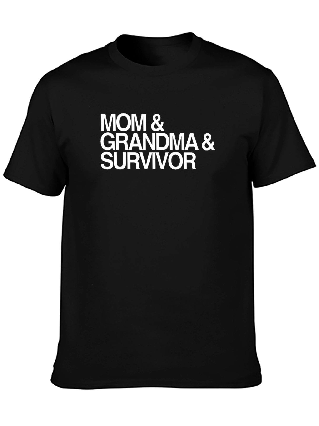 Mom Grandma and Survivor Graphic T-Shirt