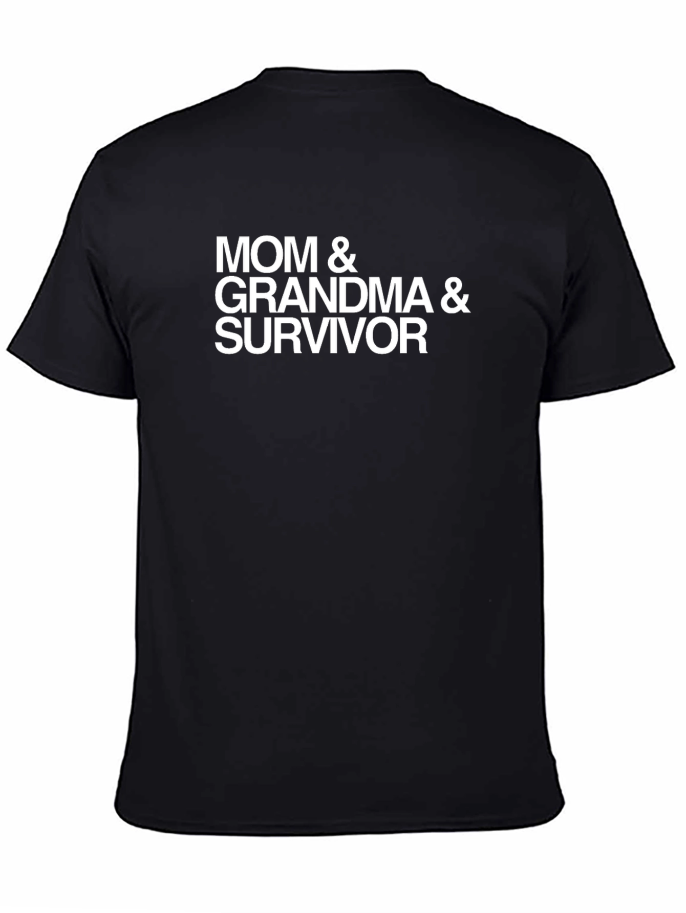 Mom Grandma and Survivor Graphic T-Shirt