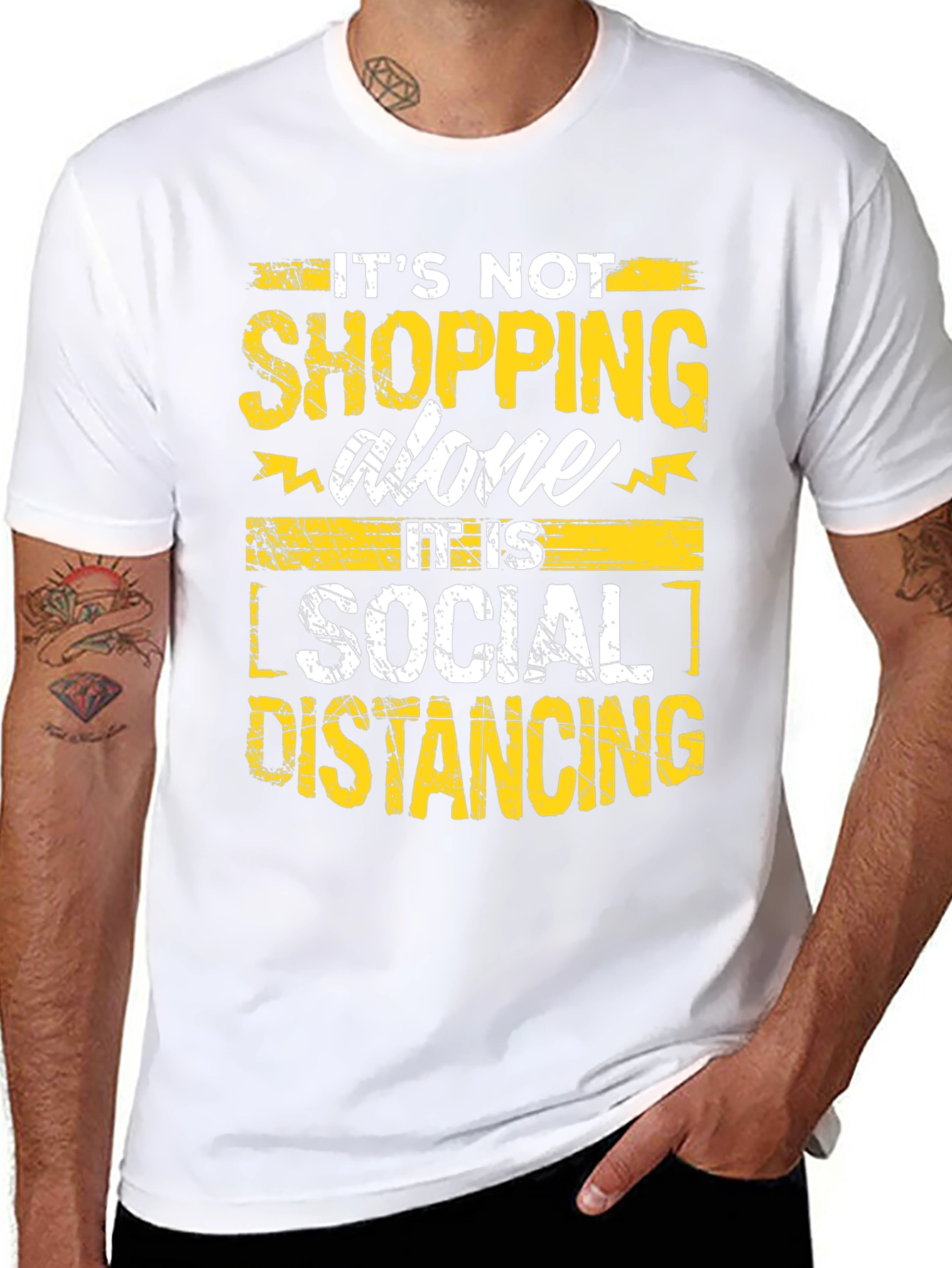 Social Distancing Humor T-Shirt