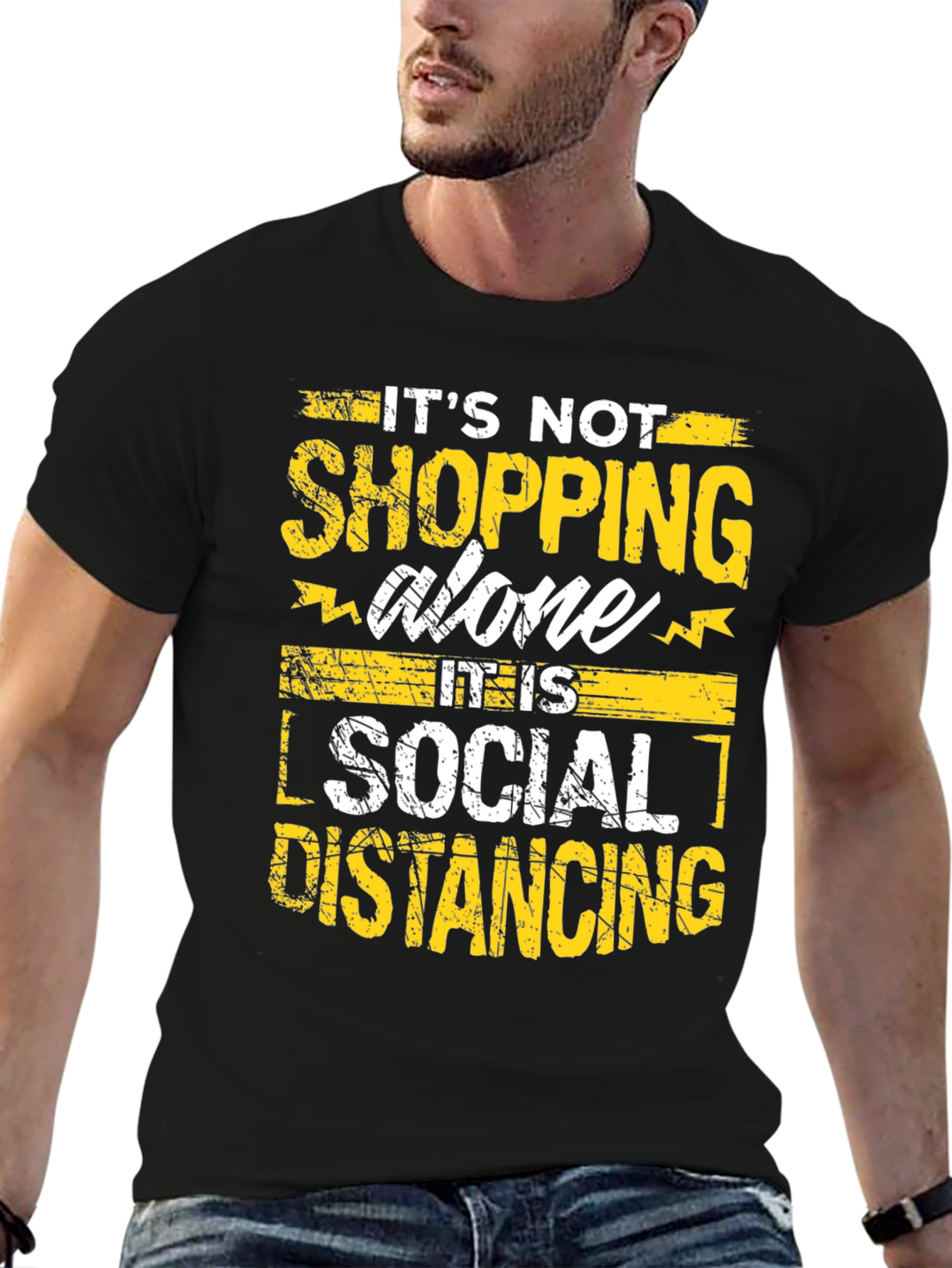 Social Distancing Humor T-Shirt