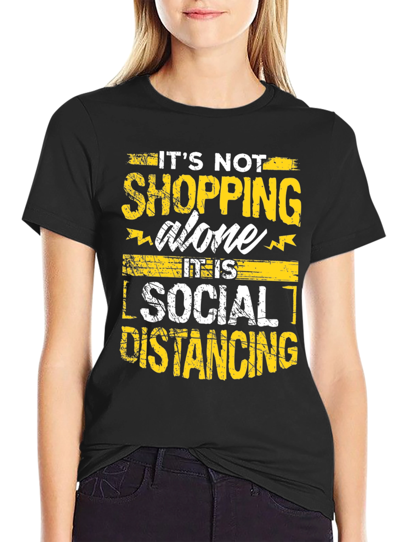 Social Distancing Humor T-Shirt