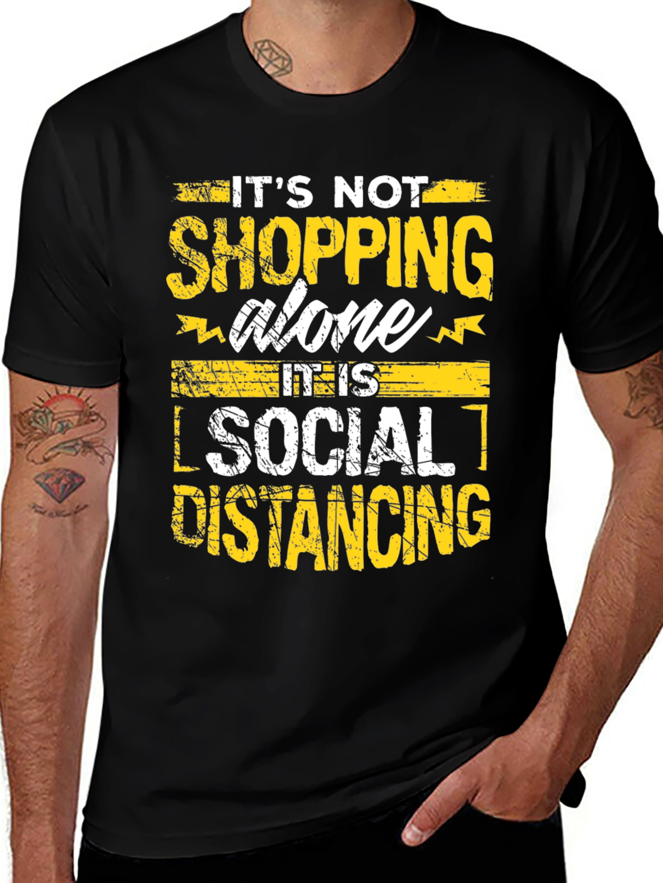 Social Distancing Humor T-Shirt