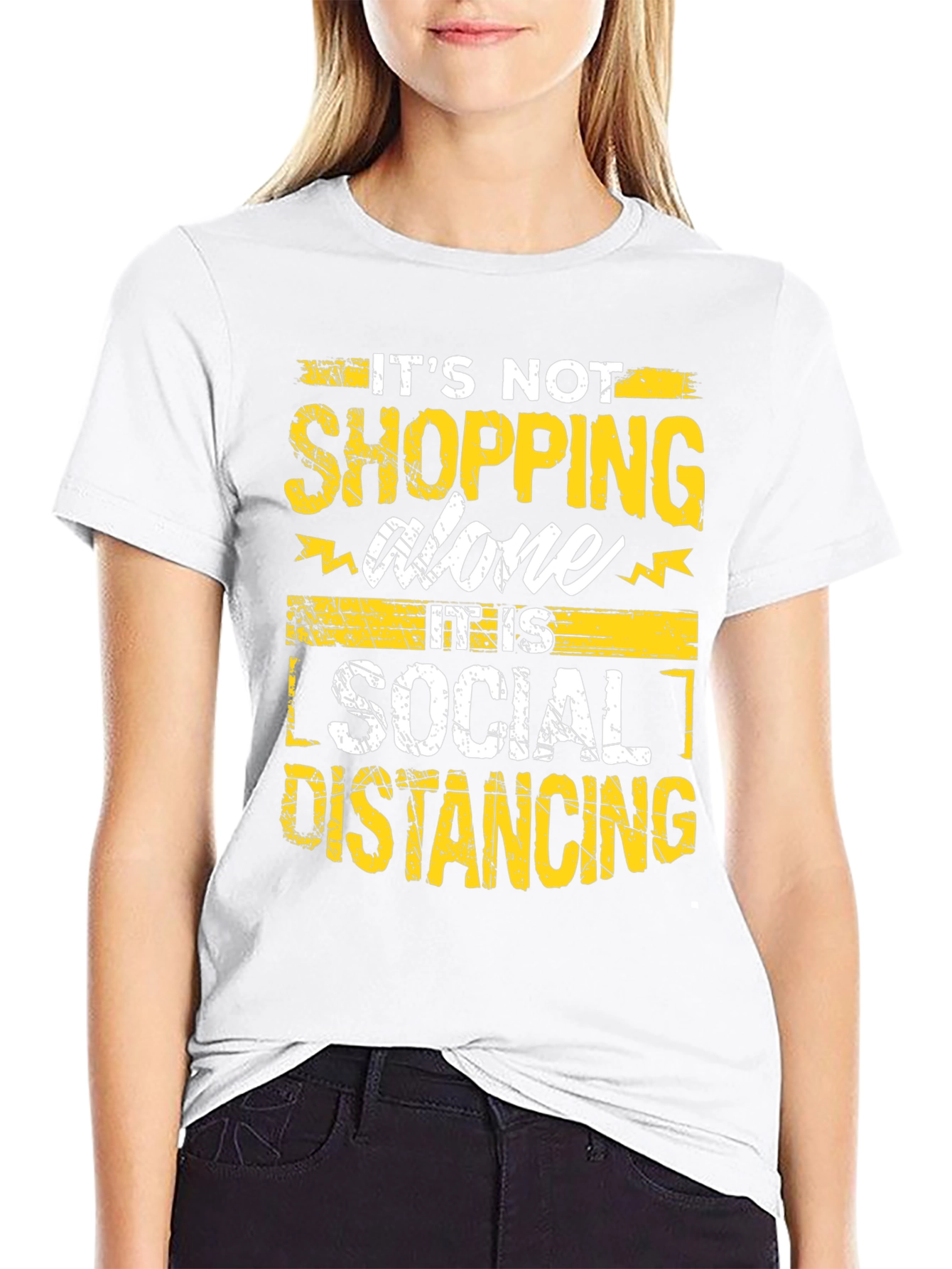 Social Distancing Humor T-Shirt